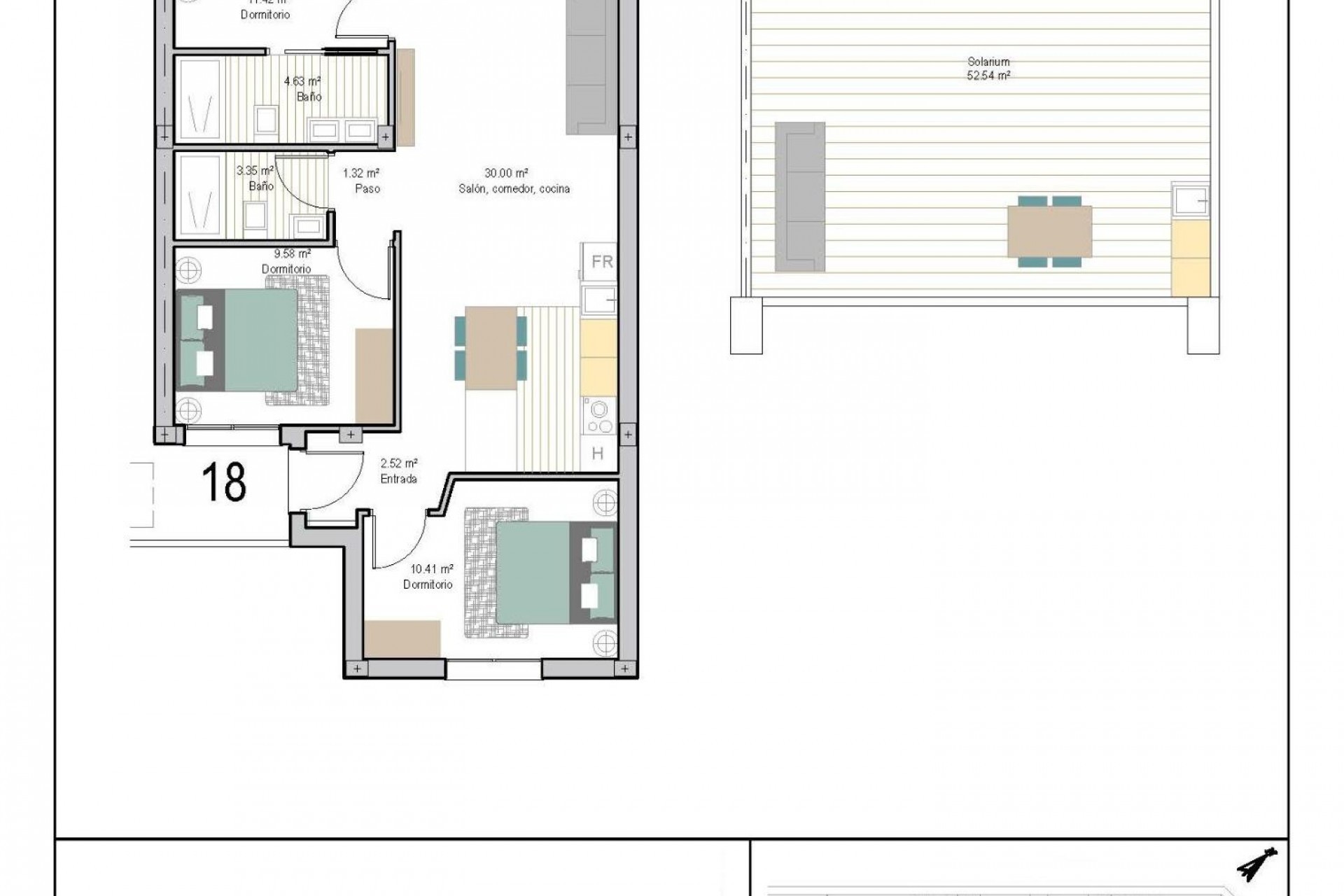 Neue Gebäude - Penthouse - Torre Pacheco - San Cayetano