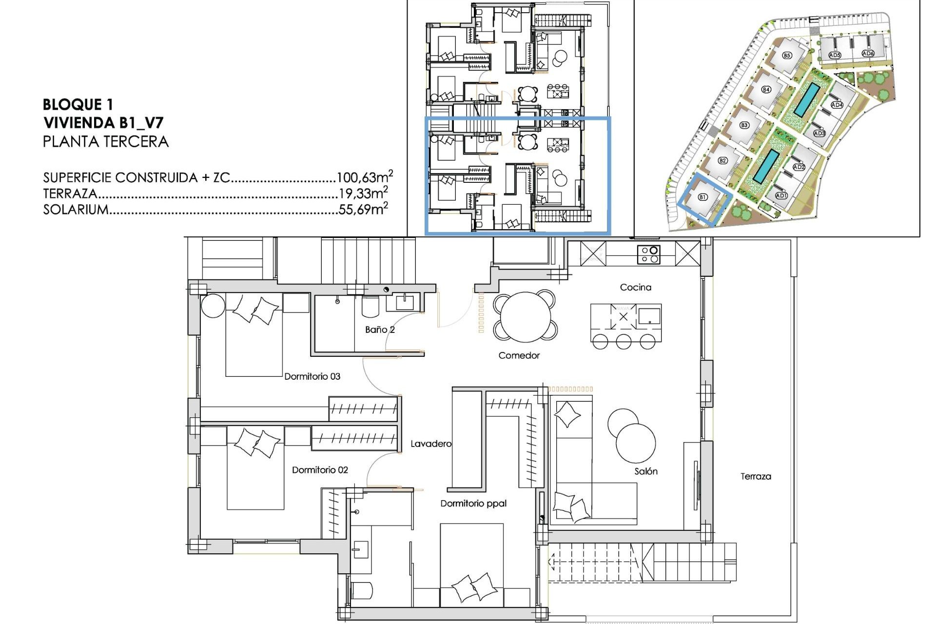 Neue Gebäude - Penthouse - Torre Pacheco - Santa Rosalia Lake And Life Resort