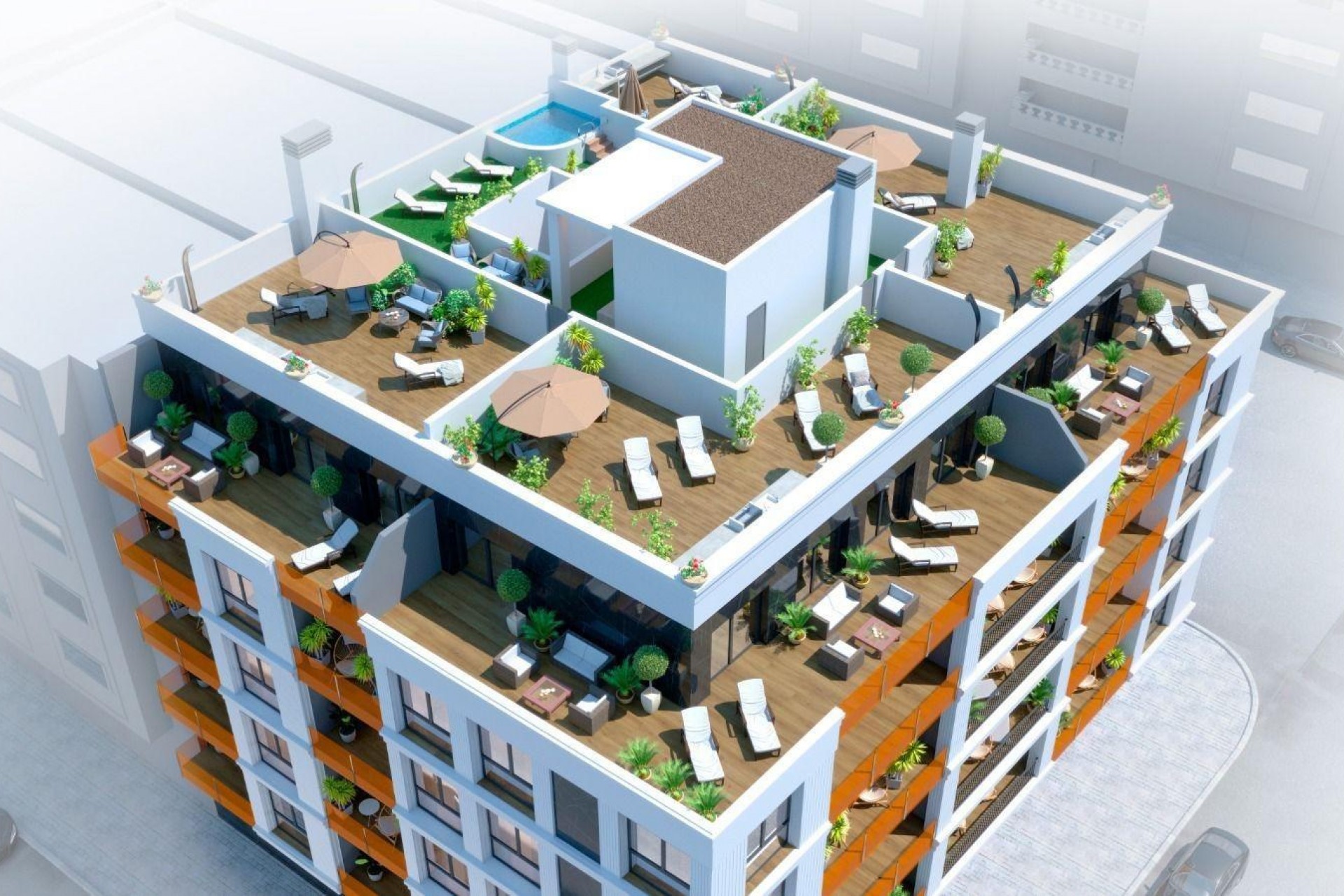 Neue Gebäude - Penthouse - Torrevieja - Parque de las Naciones