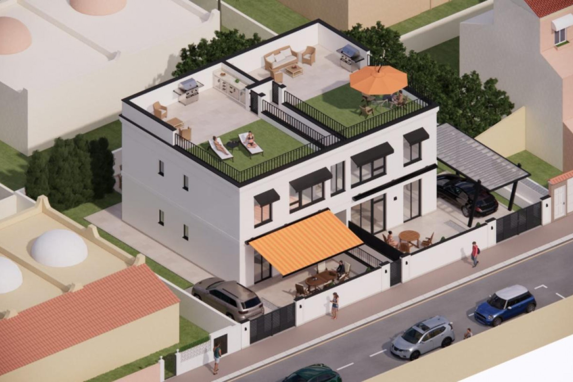 Neue Gebäude - Penthouses - Torrevieja - Calle Ramón Gallud