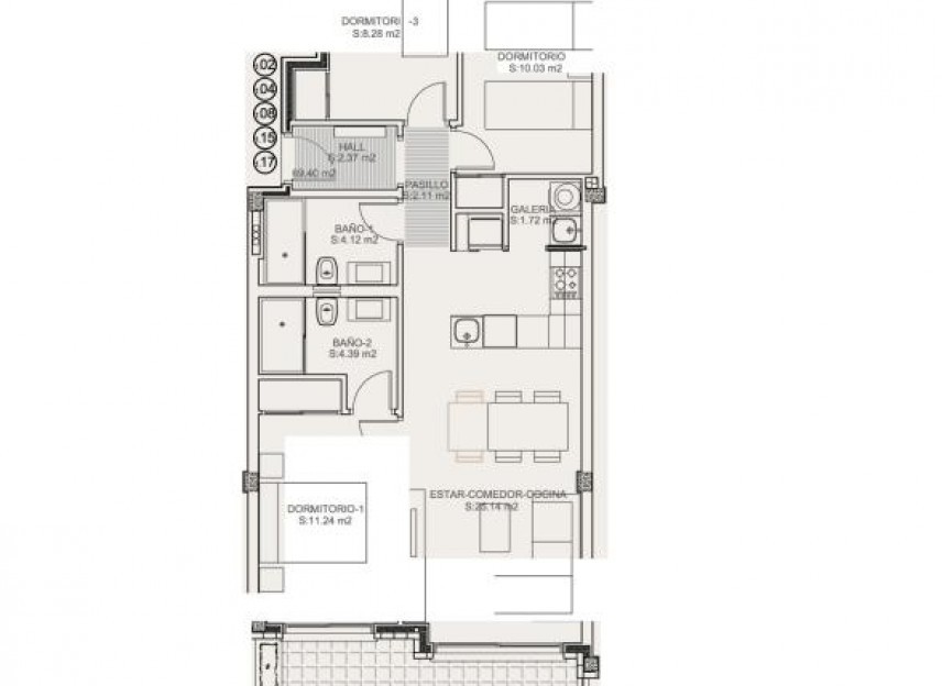 Neue Gebäude - Penthouses - Torrevieja
