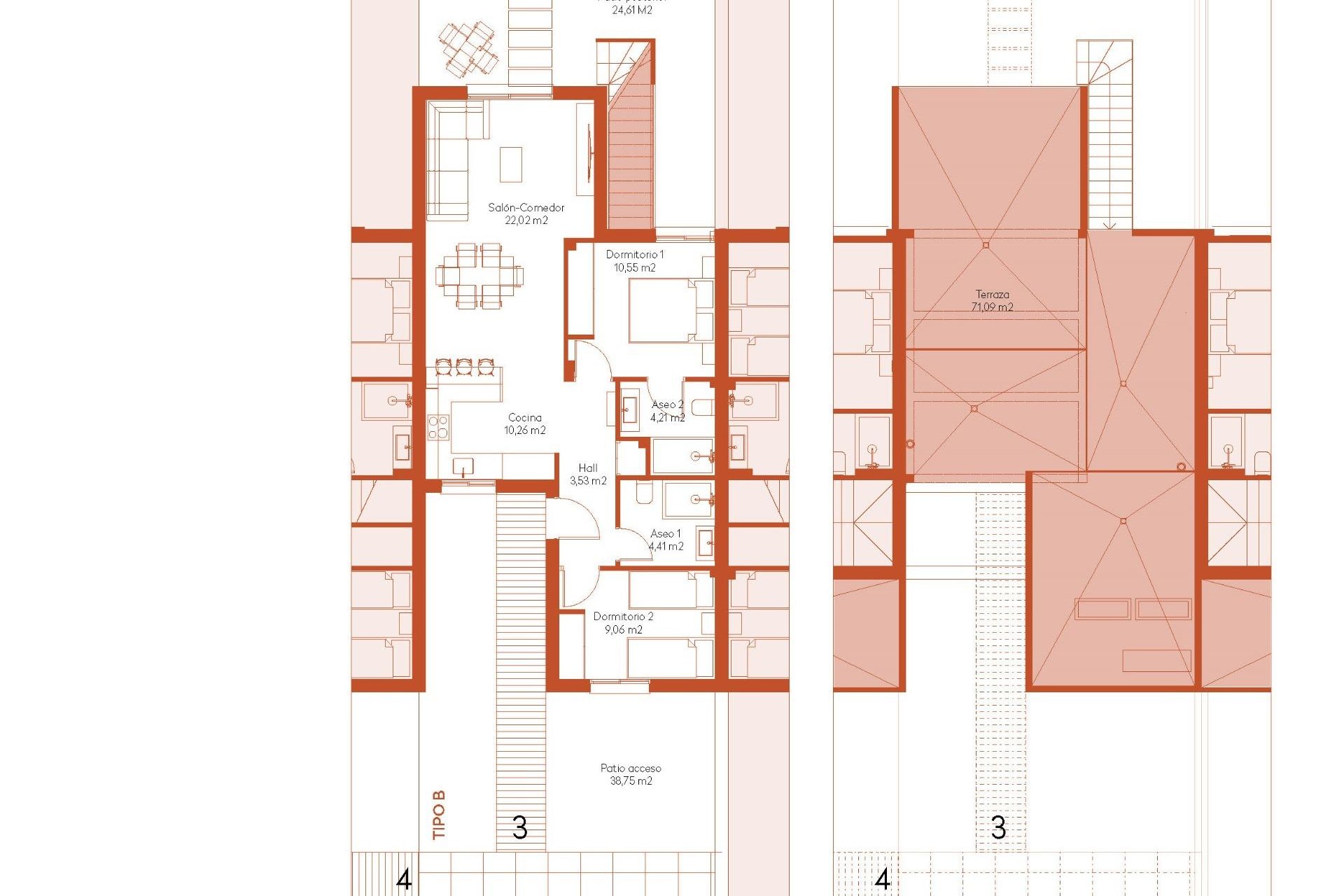 Neue Gebäude - Town House - Banos y Mendigo - Altaona Golf And Country Village