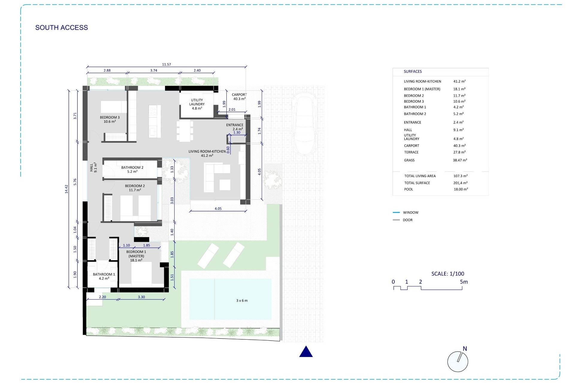 Neue Gebäude - Villa - Banos y Mendigo - Altaona Golf And Country Village