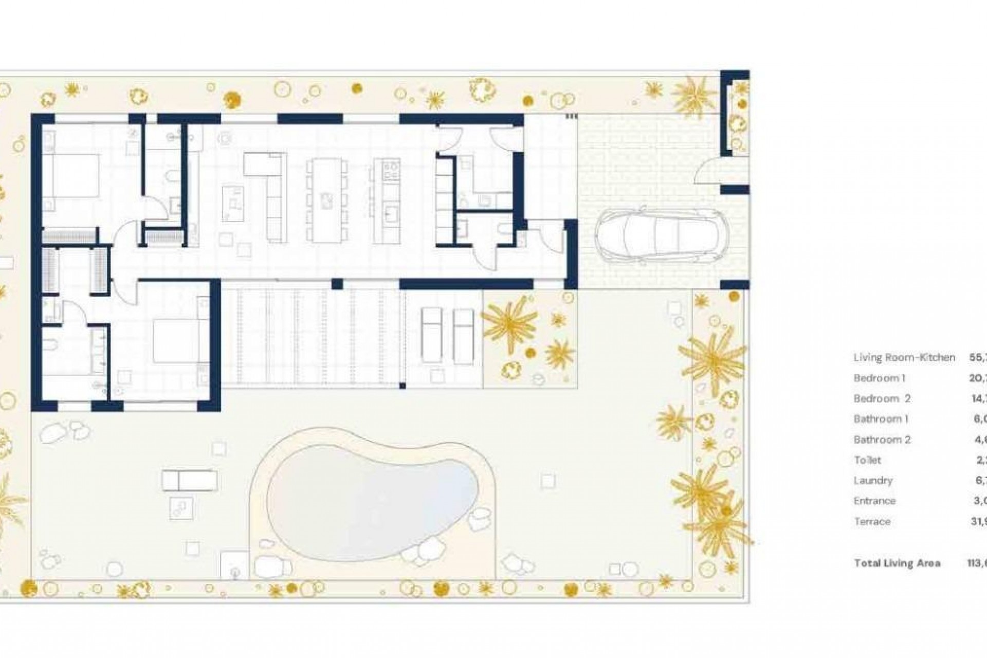 Neue Gebäude - Villa - Banos y Mendigo - Altaona Golf