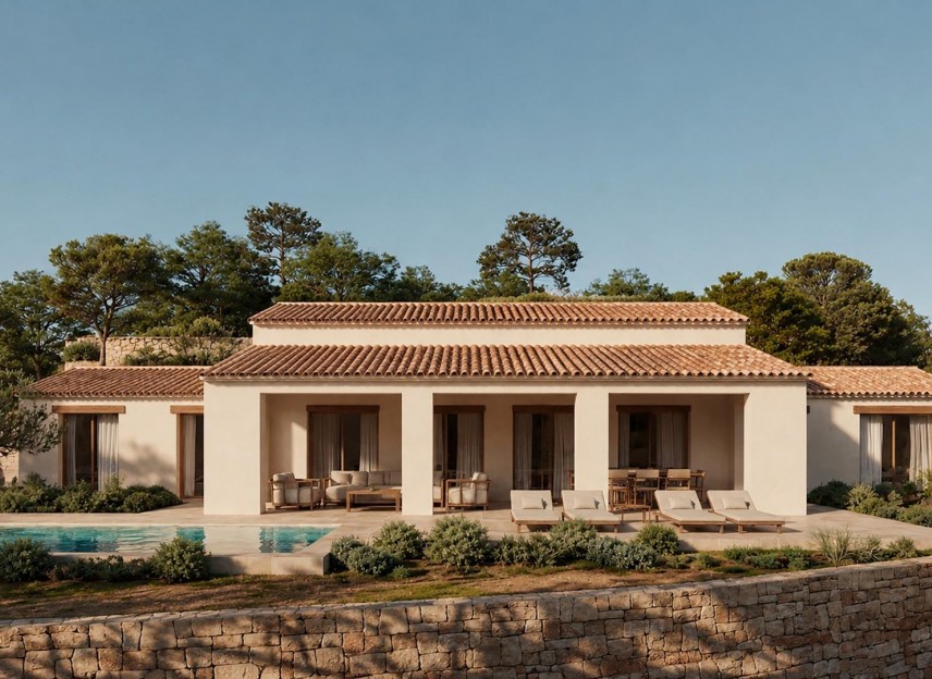 Neue Gebäude - Villa - Benissa - Serrallonga