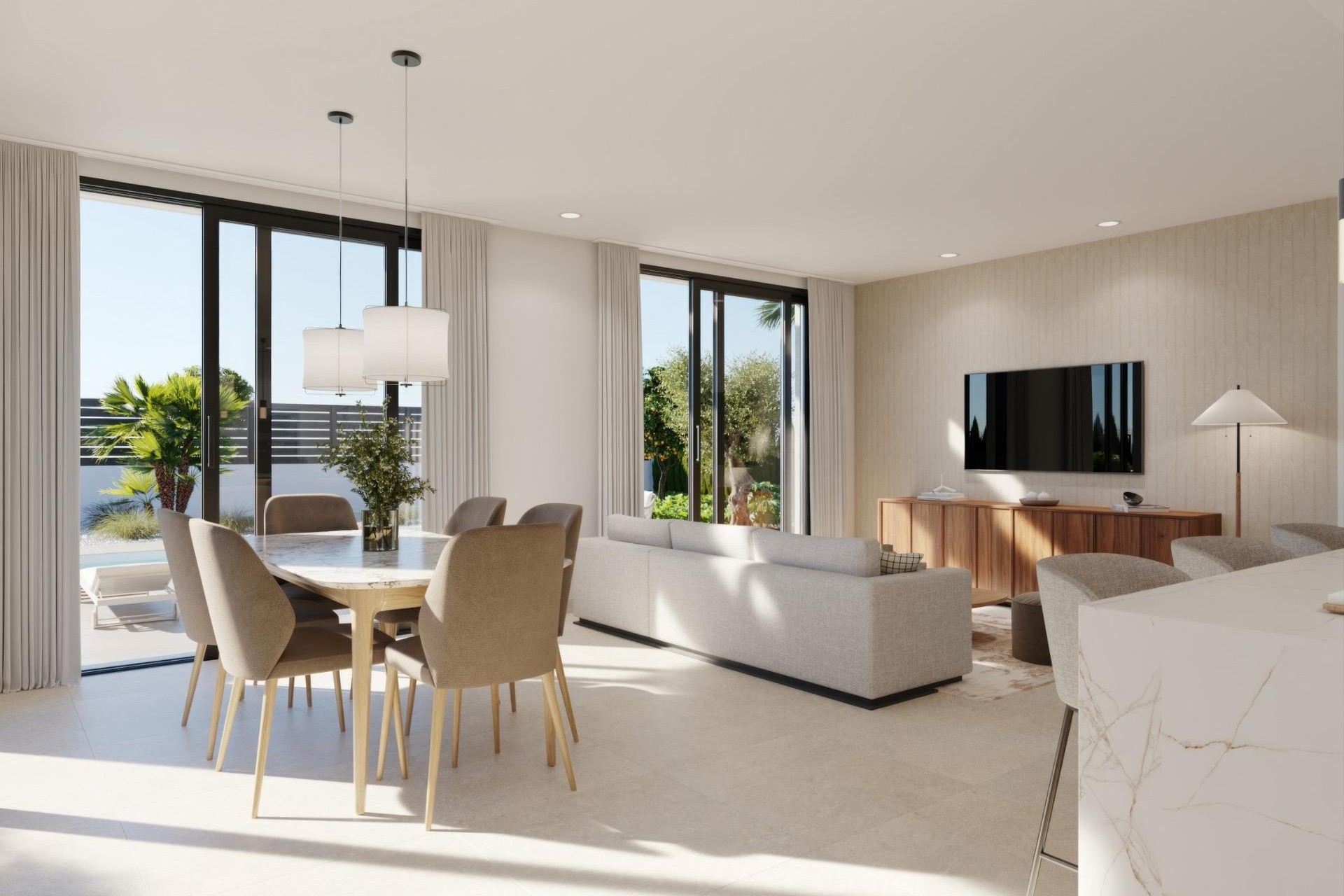 Neue Gebäude - Villa - Fuente Álamo - Hacienda Del Álamo Golf