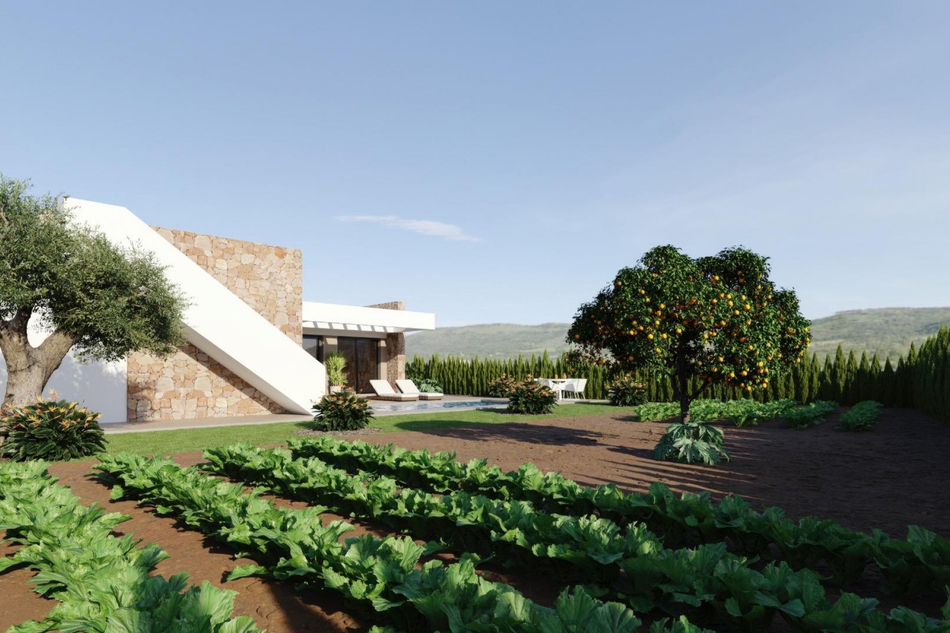 Neue Gebäude - Villa - Fuente Álamo - Hacienda del Alamo