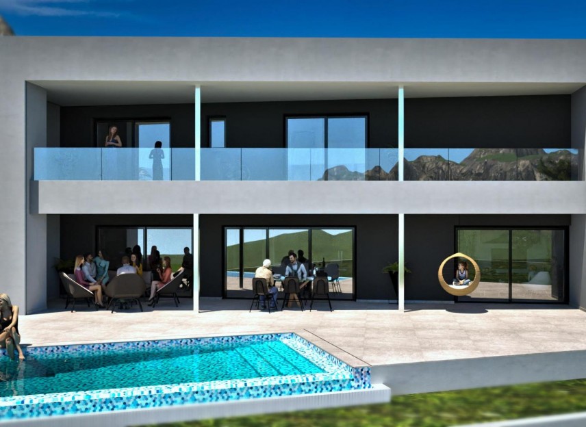 Neue Gebäude - Villa - La Nucía - Panorama