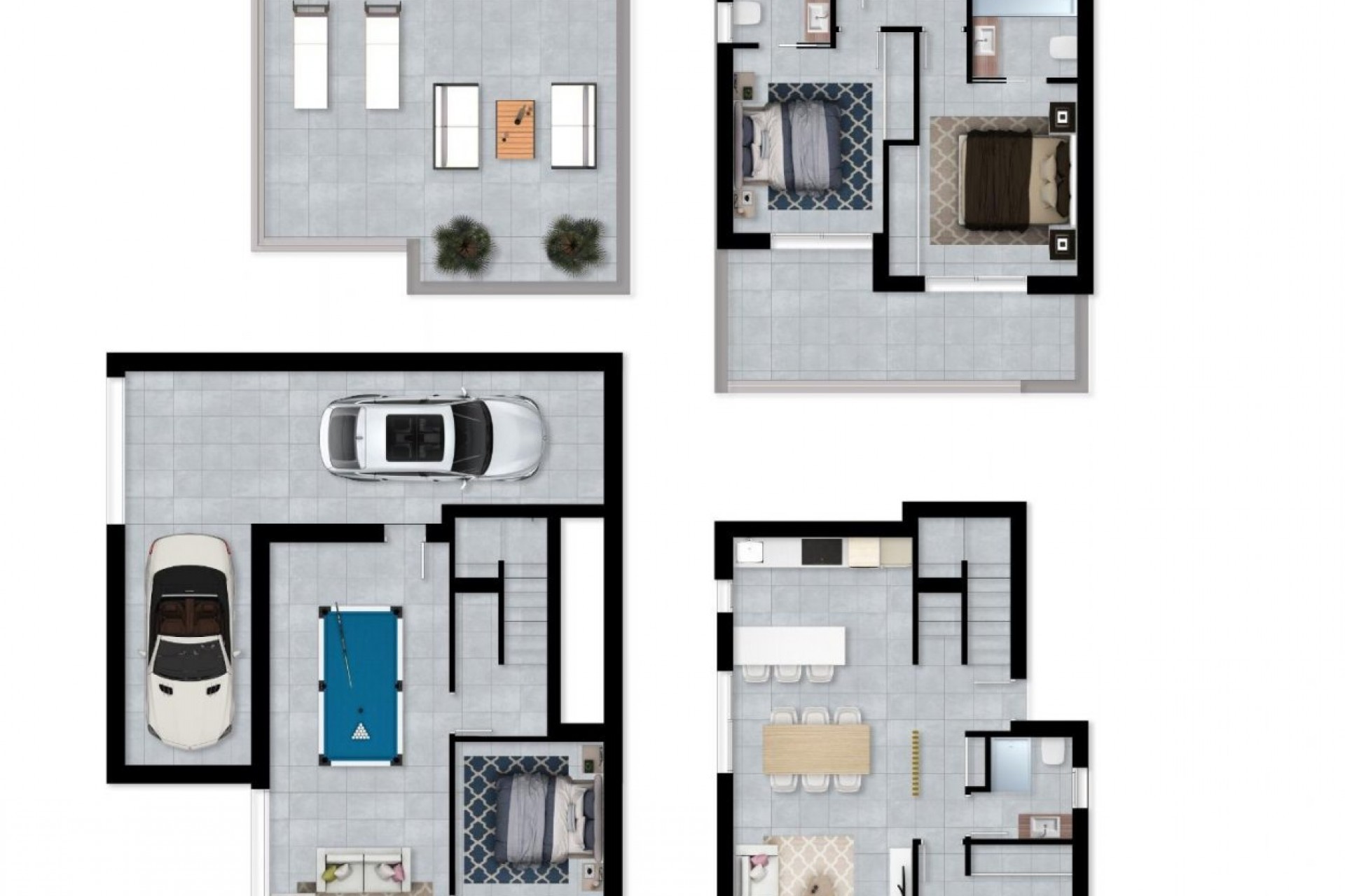 Neue Gebäude - Villa - La Nucía - Urb. Don Mar