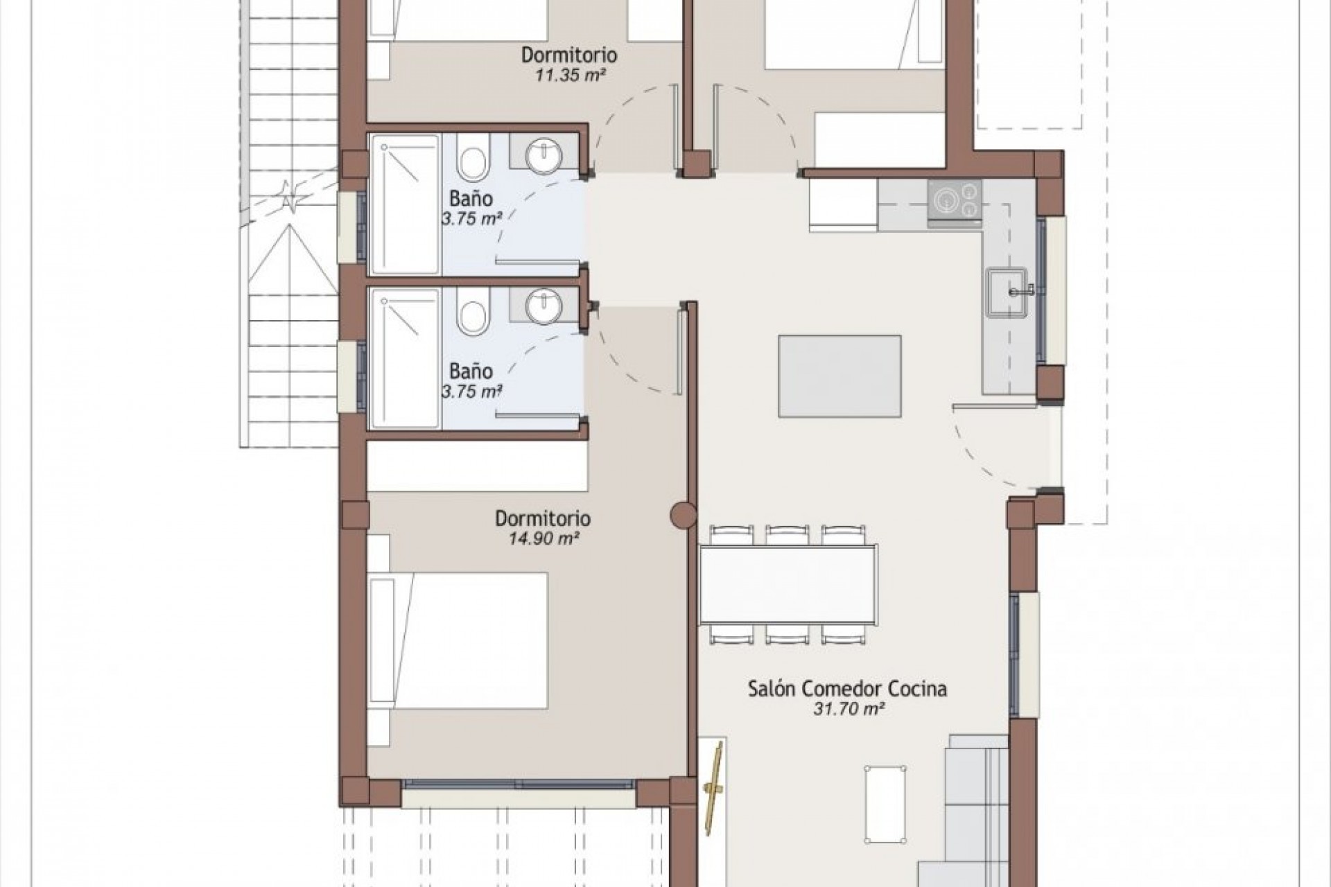 Neue Gebäude - Villa - Vera - Vera Playa