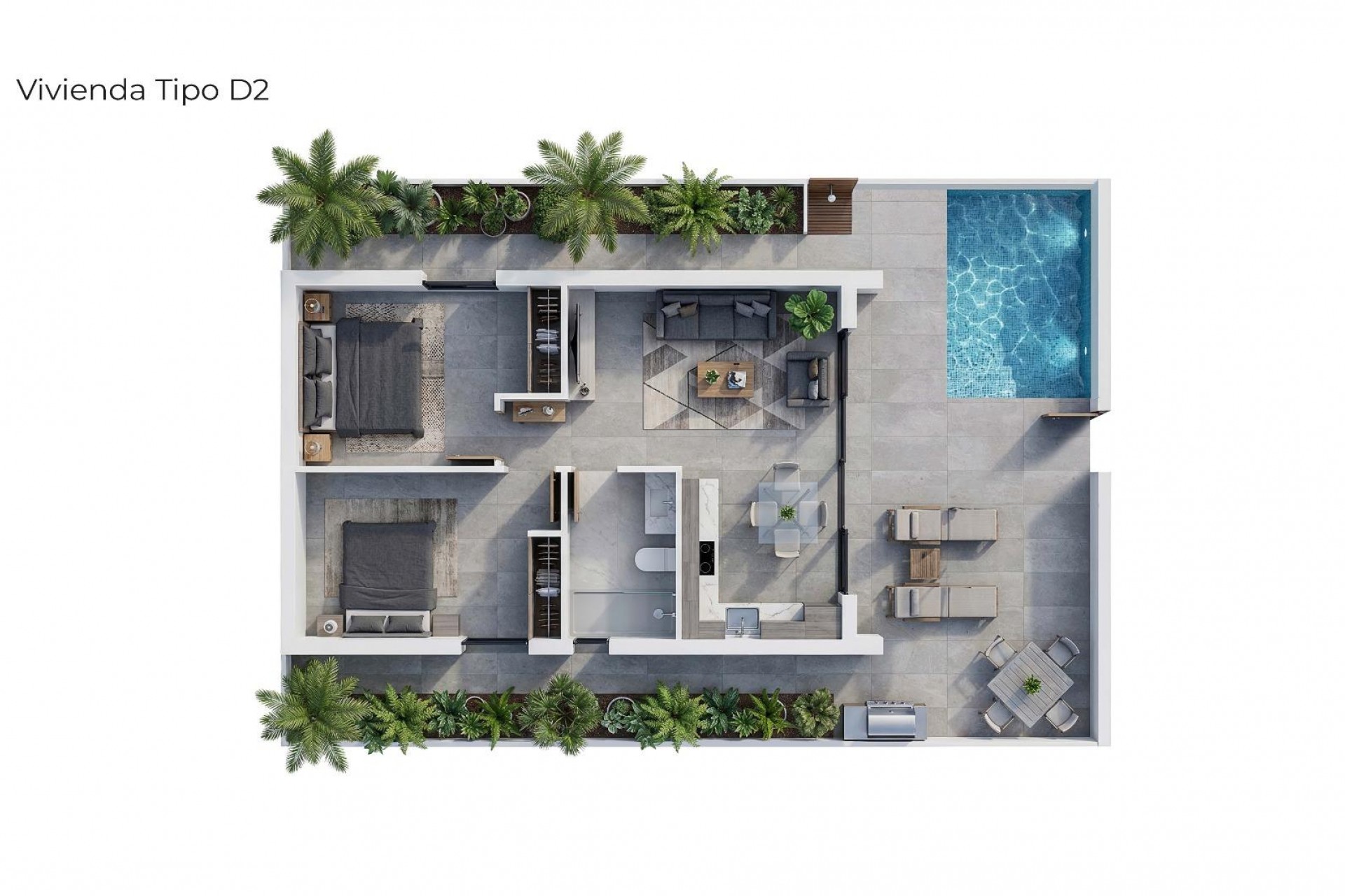 Neue Gebäude - Villa - Vera - Vera Playa