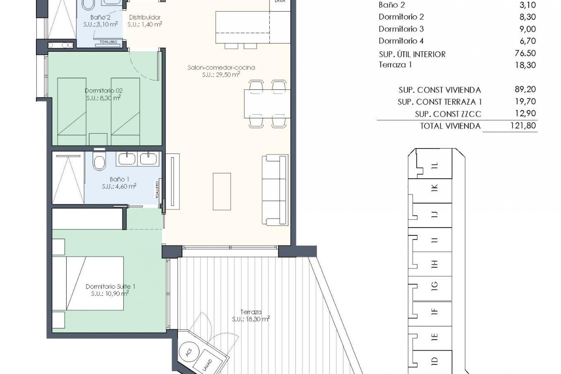 New Build - Apartment - Benijofar - Pueblo