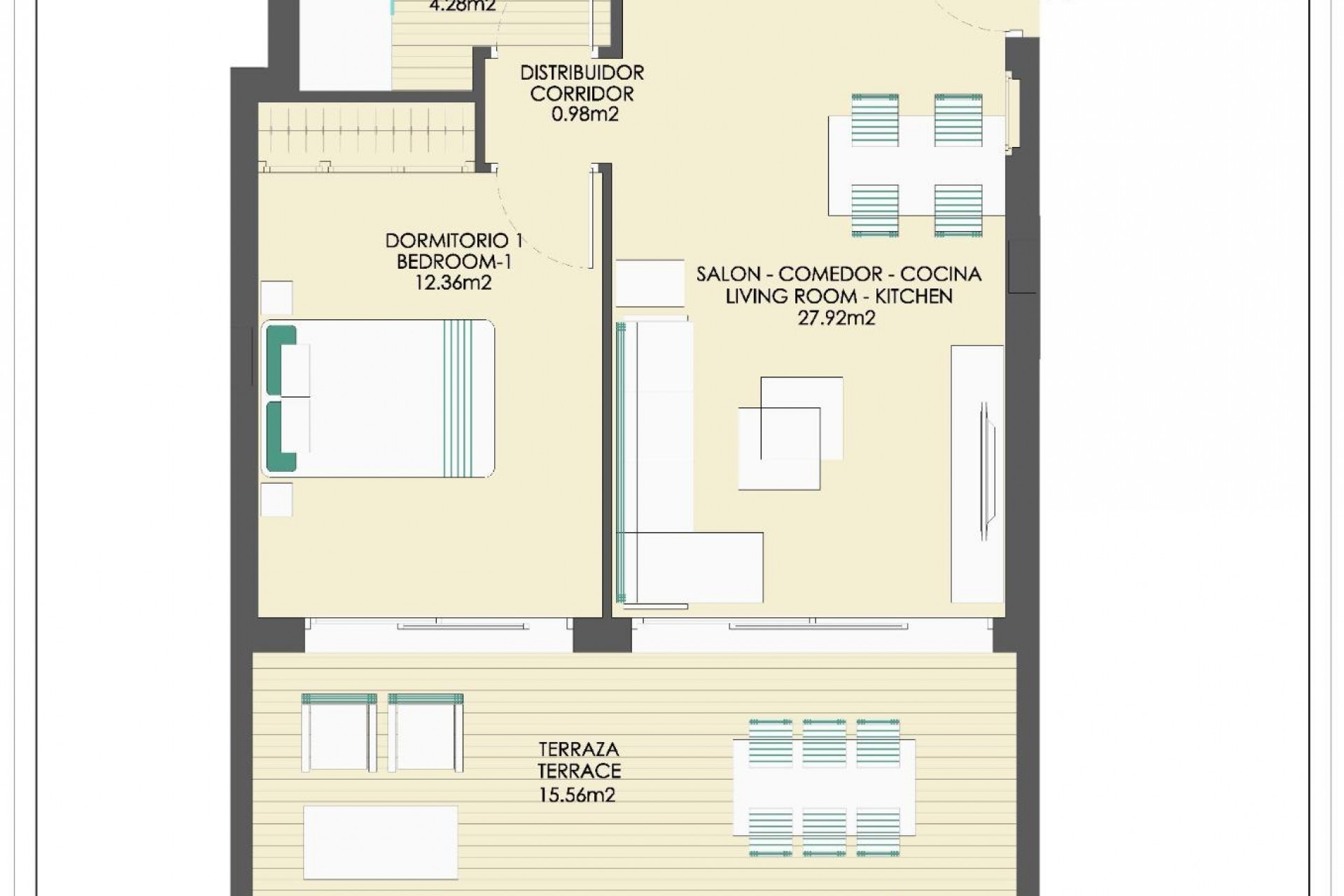 New Build - Apartment - Casares - Buenas Noches