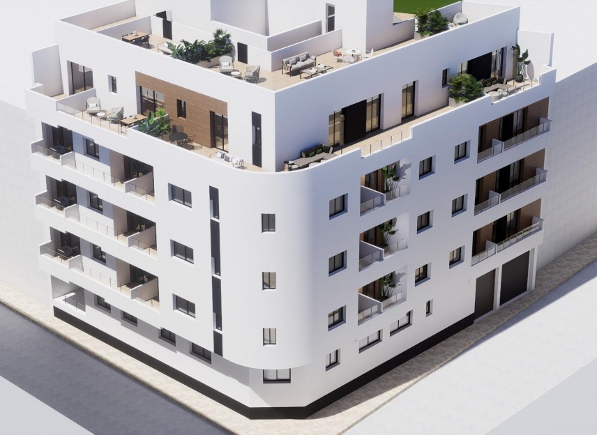 New Build - Apartment - Torrevieja - pueblo