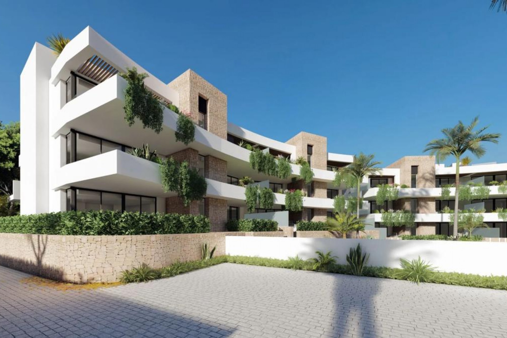 New Build - Flats - Cartagena - Urbanización La Manga Club s/n