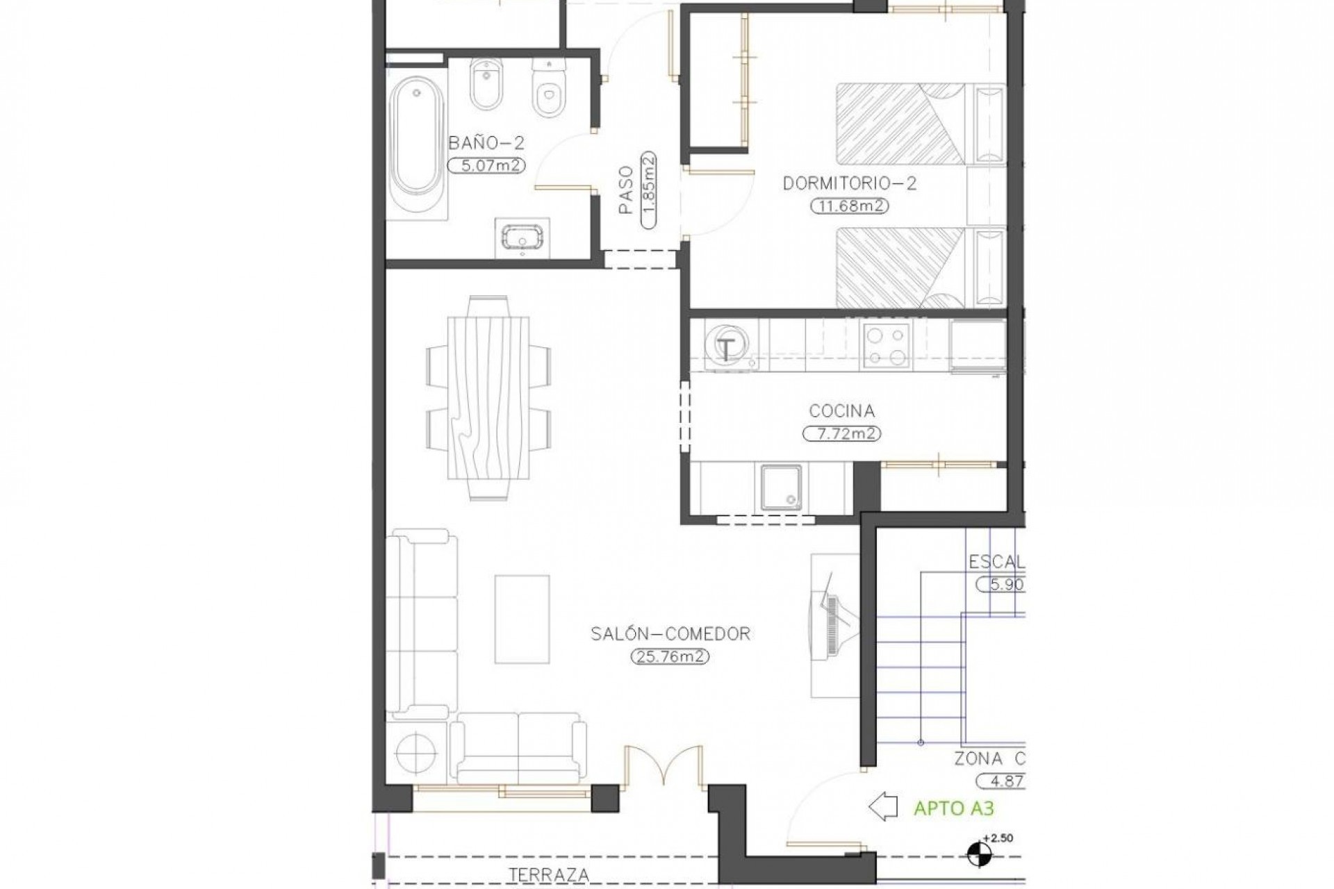 New Build - Penthouse - Cuevas Del Almanzora - Herrerias