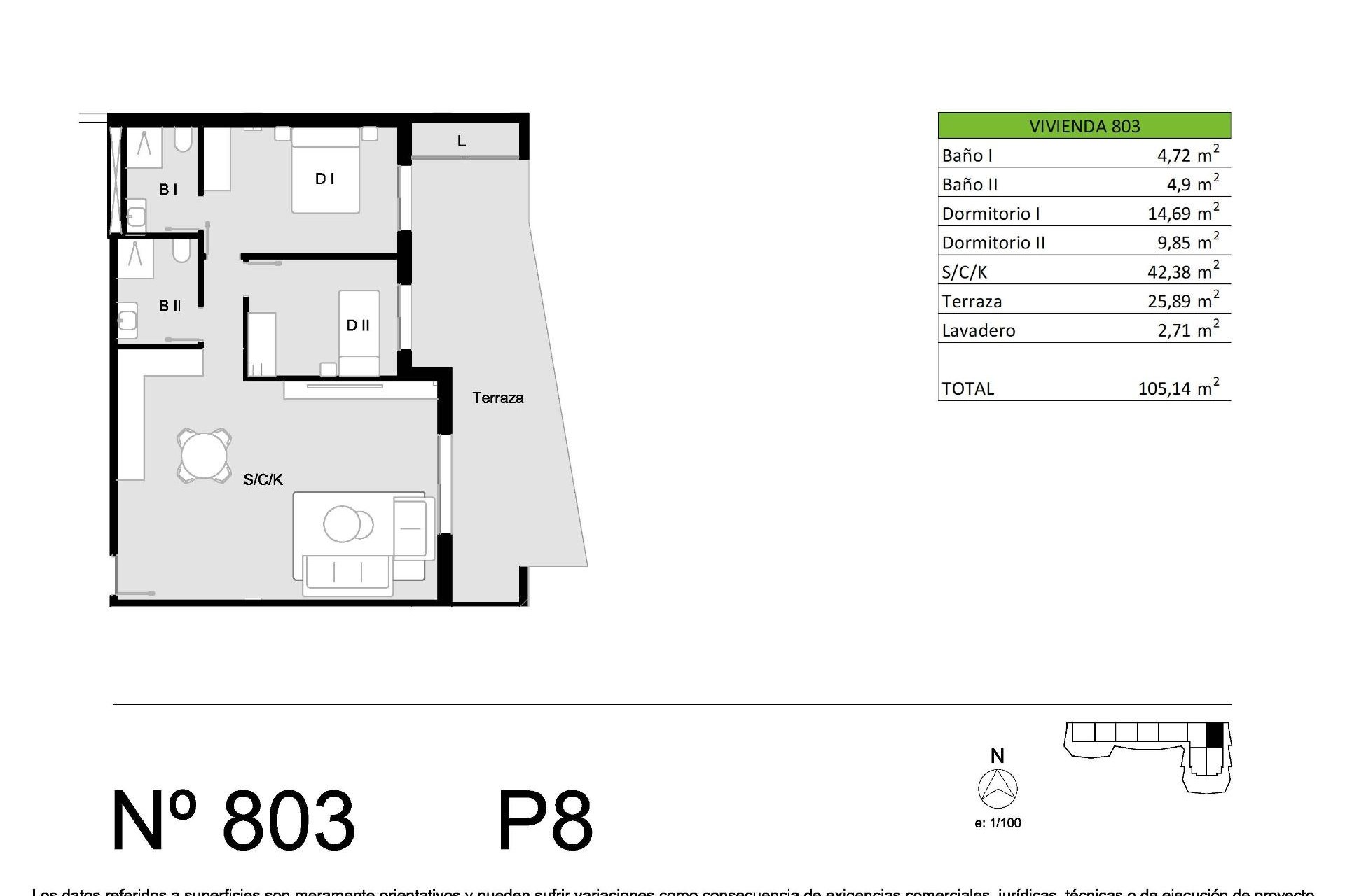 New Build - Penthouse - San Miguel de Salinas - Pueblo