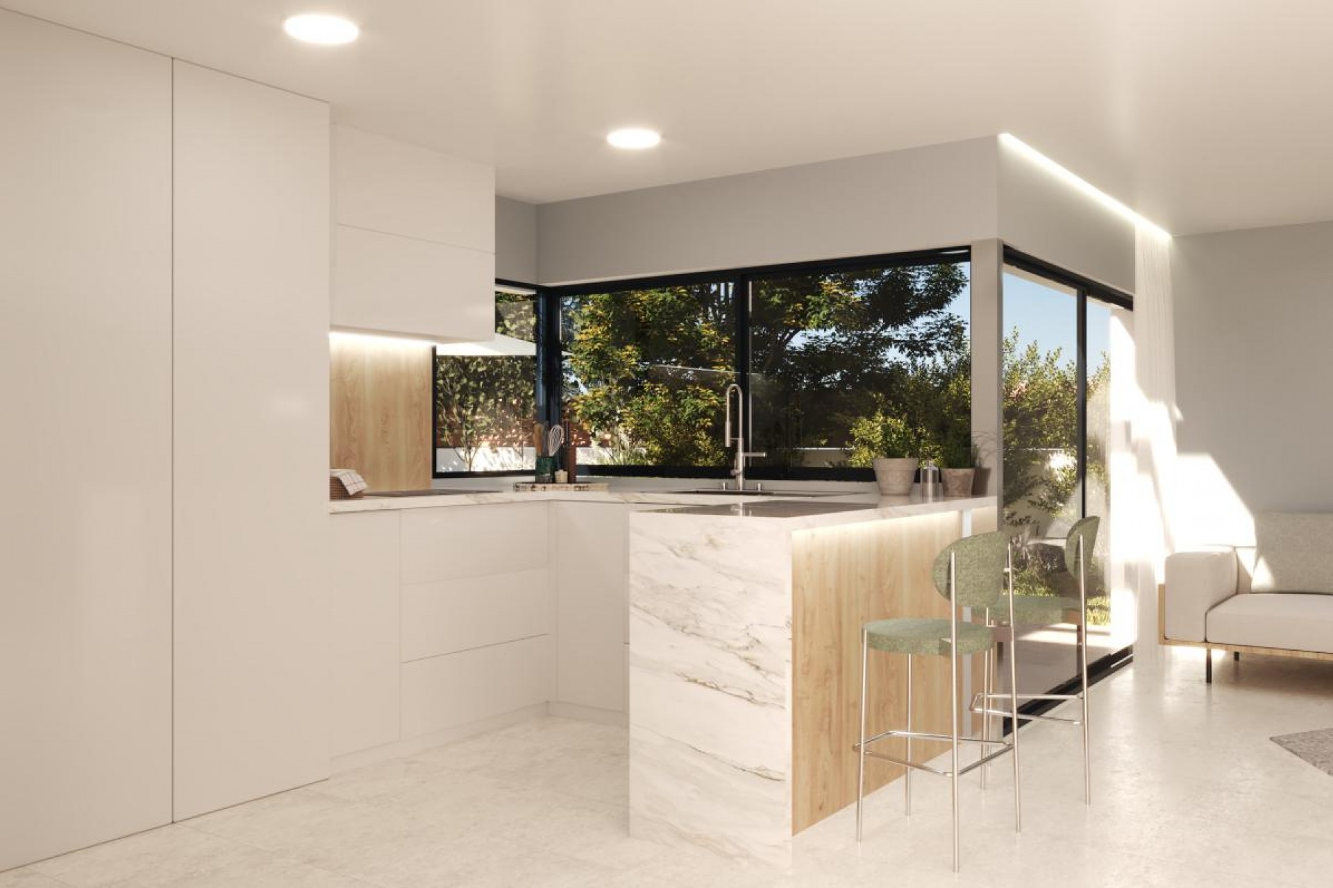 New Build - Terraced houses - Alfaz del Pi - Pista s/n