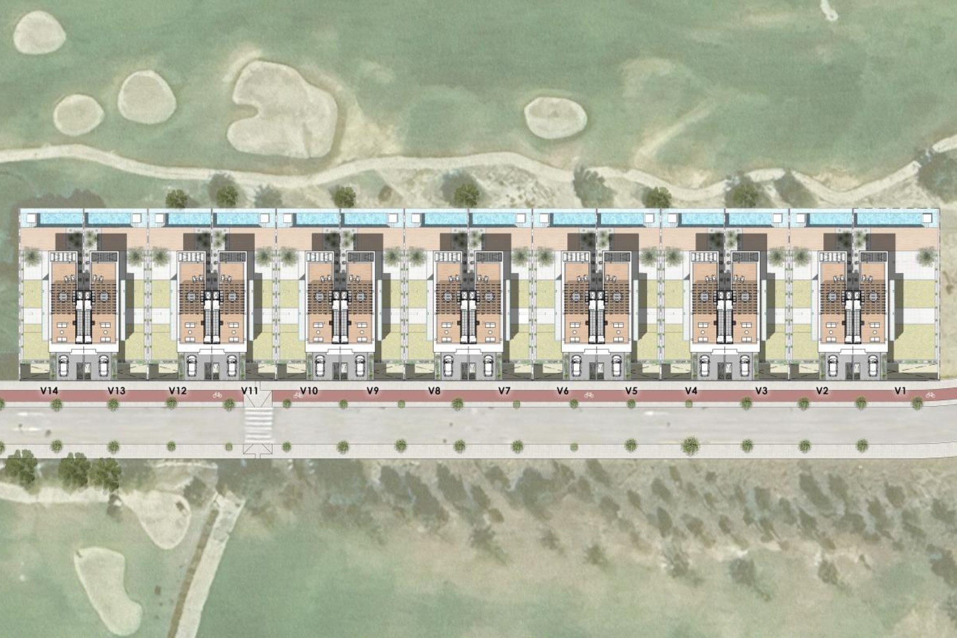 New Build - Terraced houses - Amoros