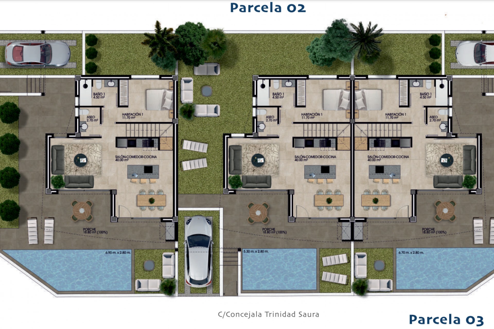New Build - Terraced houses - Dolores