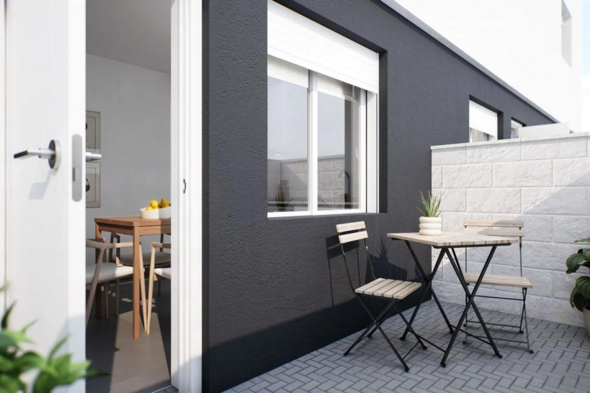 New Build - Terraced houses - Gran Alacant - Calle Malta, 23