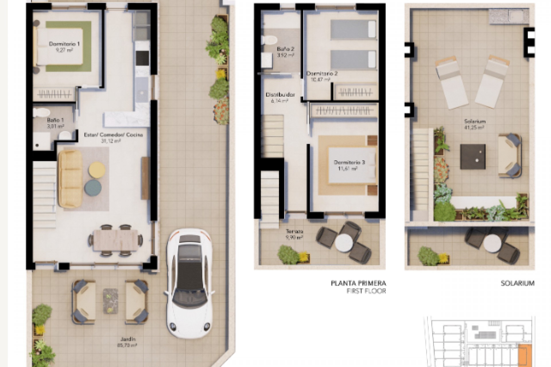 New Build - Terraced houses - Pilar de la Horadada - 03191