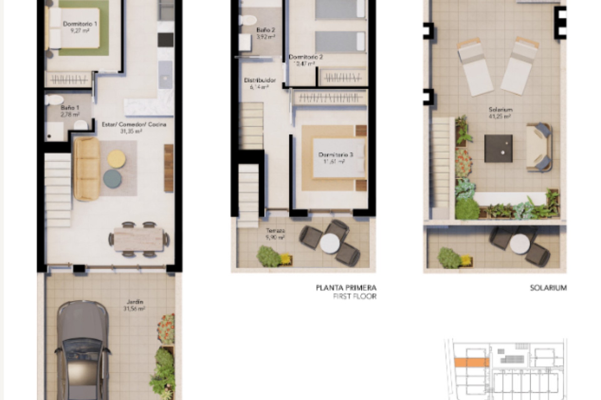 New Build - Terraced houses - Pilar de la Horadada - 03191
