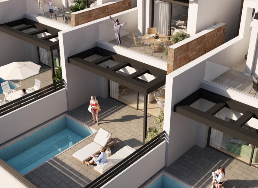 New Build - Terraced houses - Torrevieja - 03183