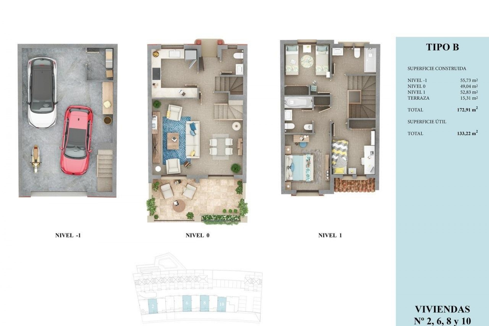 New Build - Town House - Almuñecar - Torrecuevas