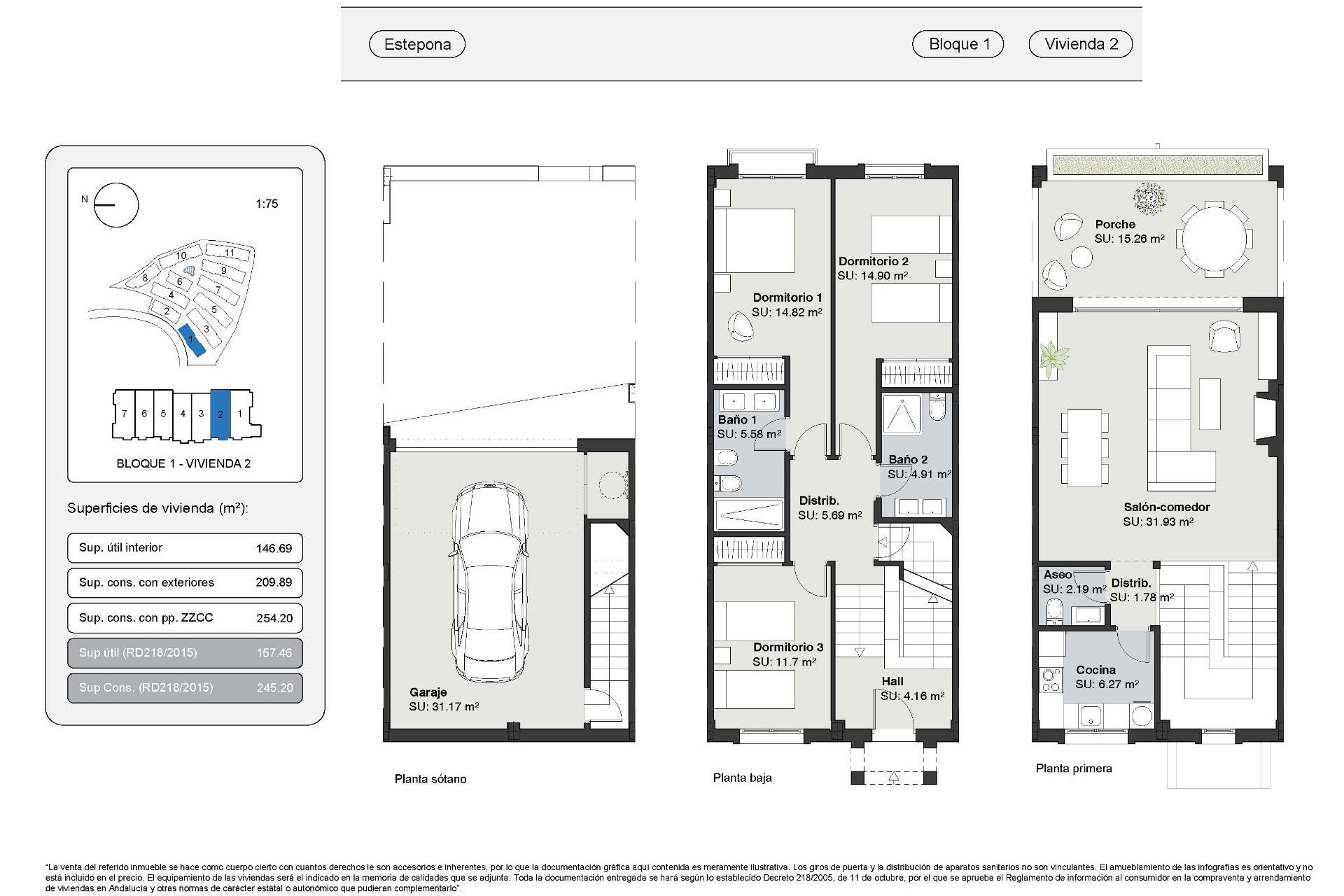 New Build - Town House - Estepona - Azata Golf