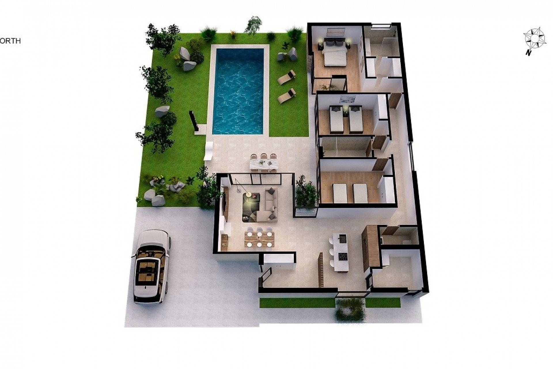 New Build - Villa - Banos y Mendigo - Altaona Golf