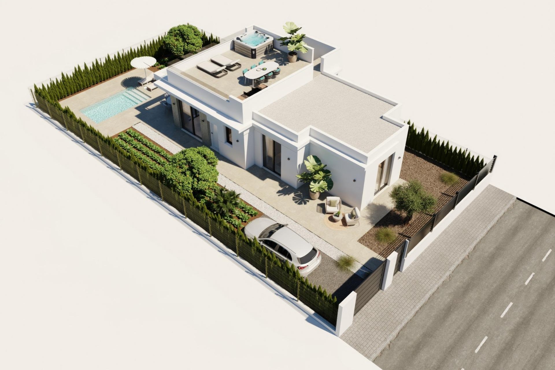 New Build - Villa - Fuente Álamo - Hacienda Del Álamo Golf