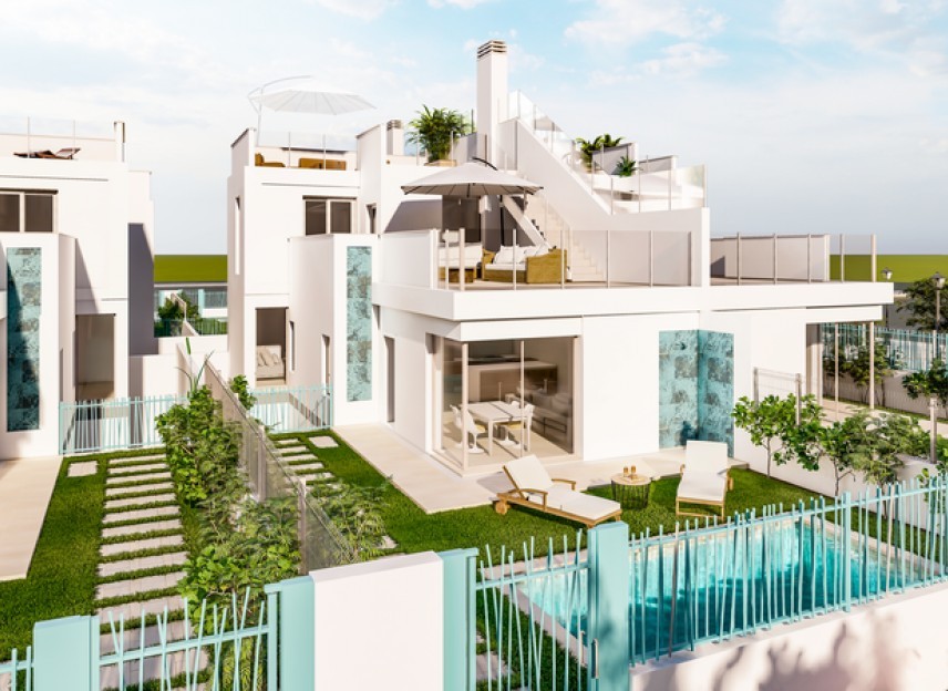 New Build - Villas - Los Alcazares - Calle los Benedictos 2 -, 30