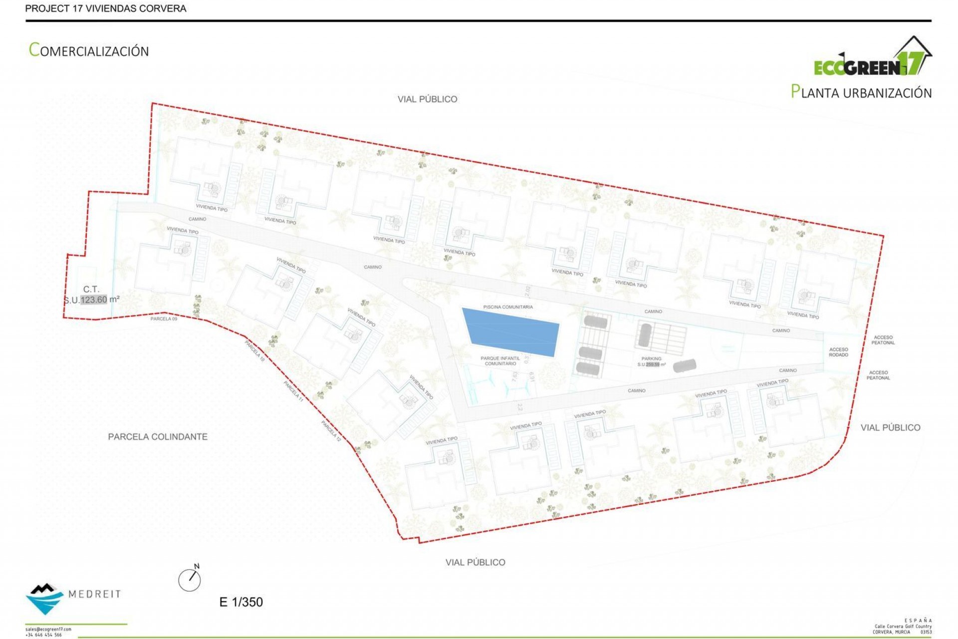 New Build - Villas - Murcia - Calle Corvera Golf & Country Club s/n
