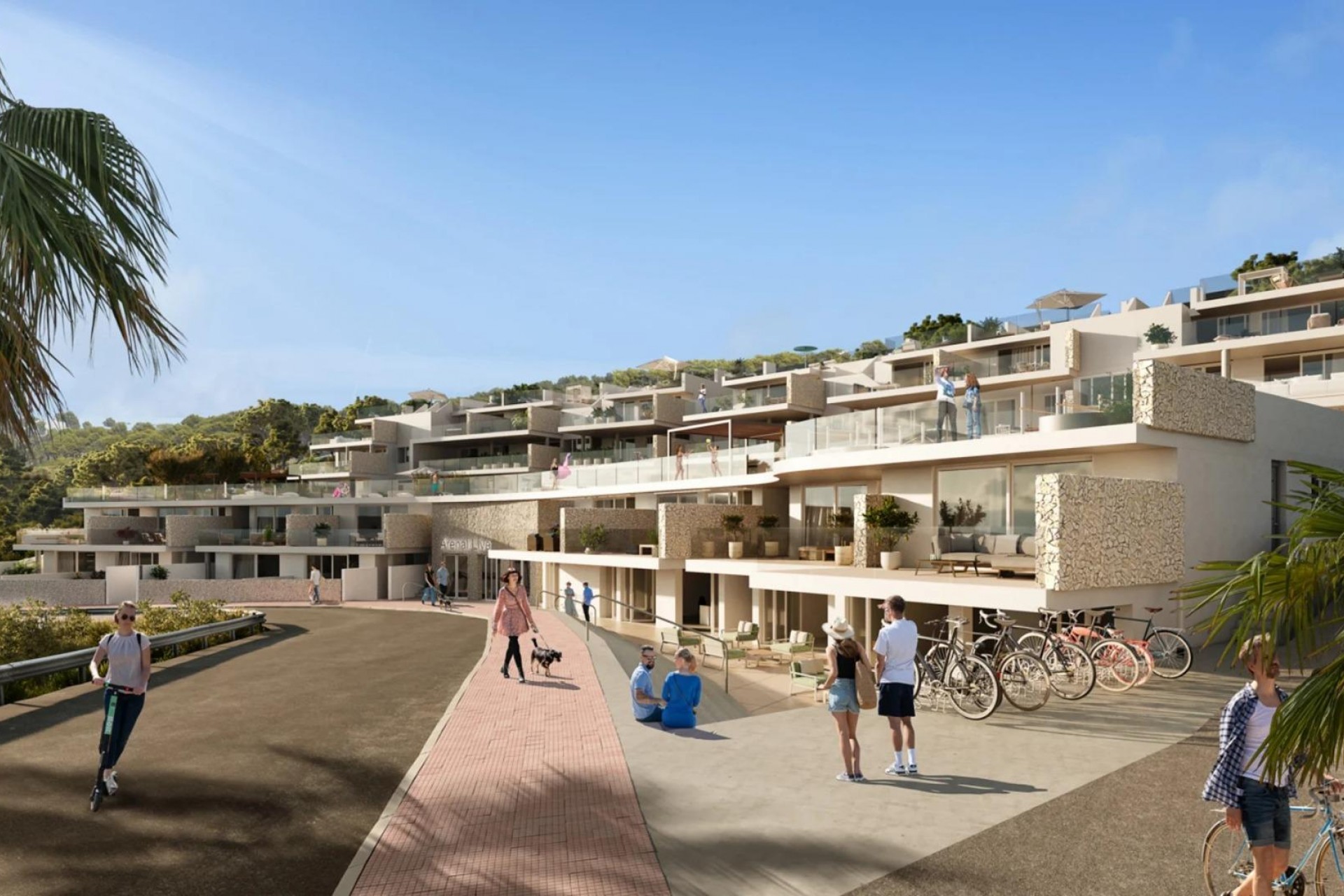 Nieuwbouw - Appartement - Arenal d´en Castell - pueblo