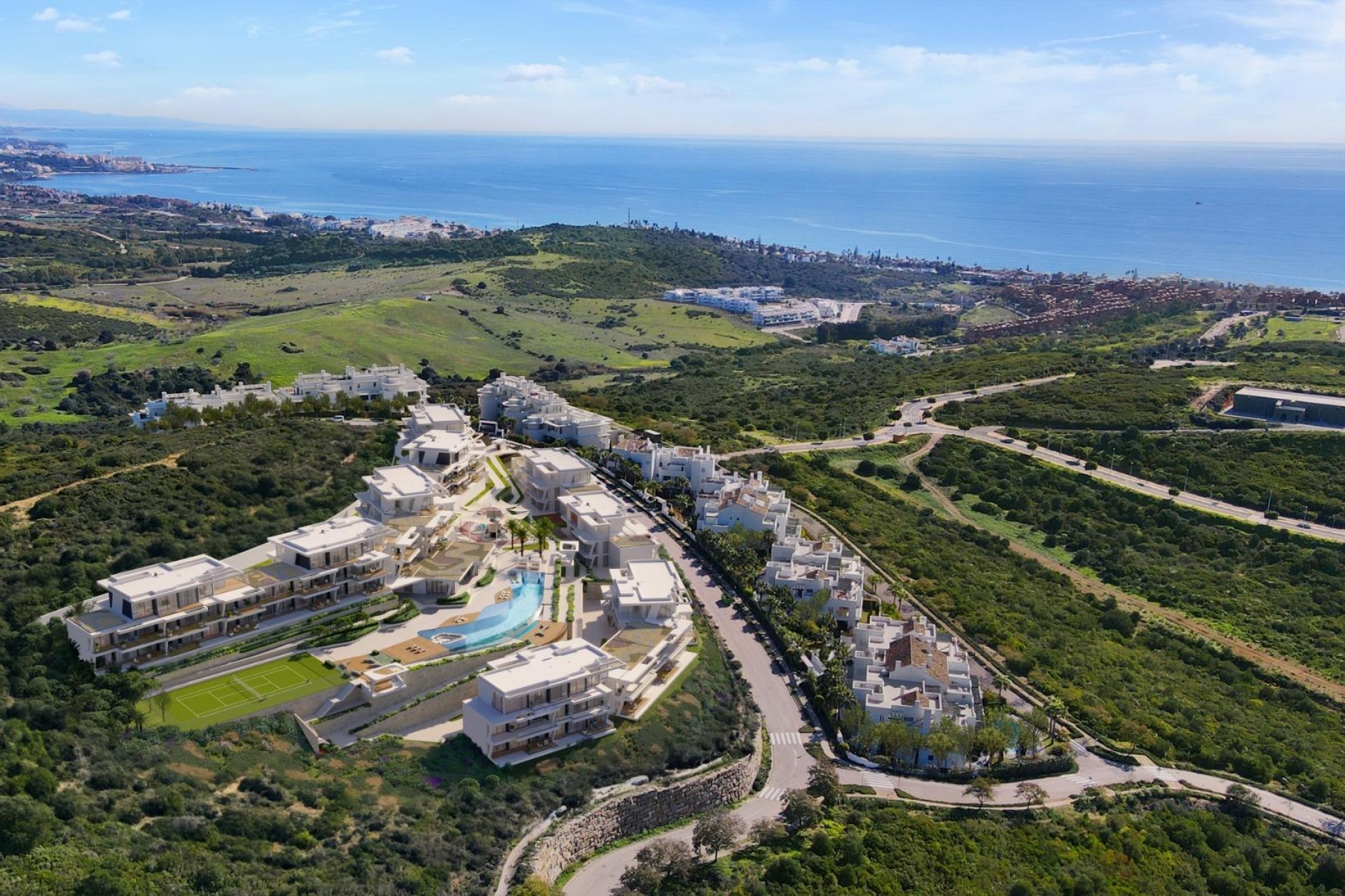 Nieuwbouw - Appartement - Casares - Finca Cortesín