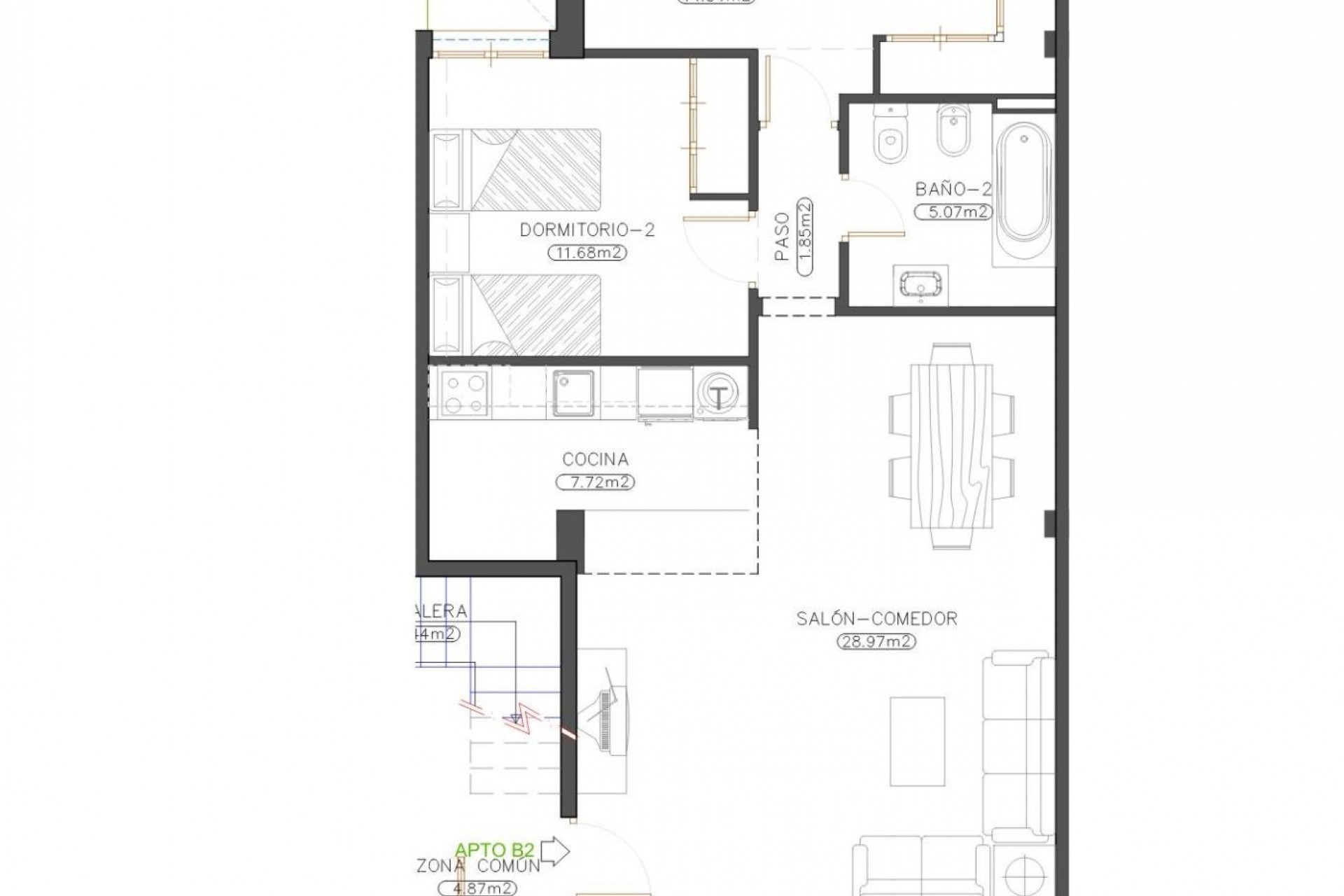 Nieuwbouw - Appartement - Cuevas Del Almanzora - Herrerias