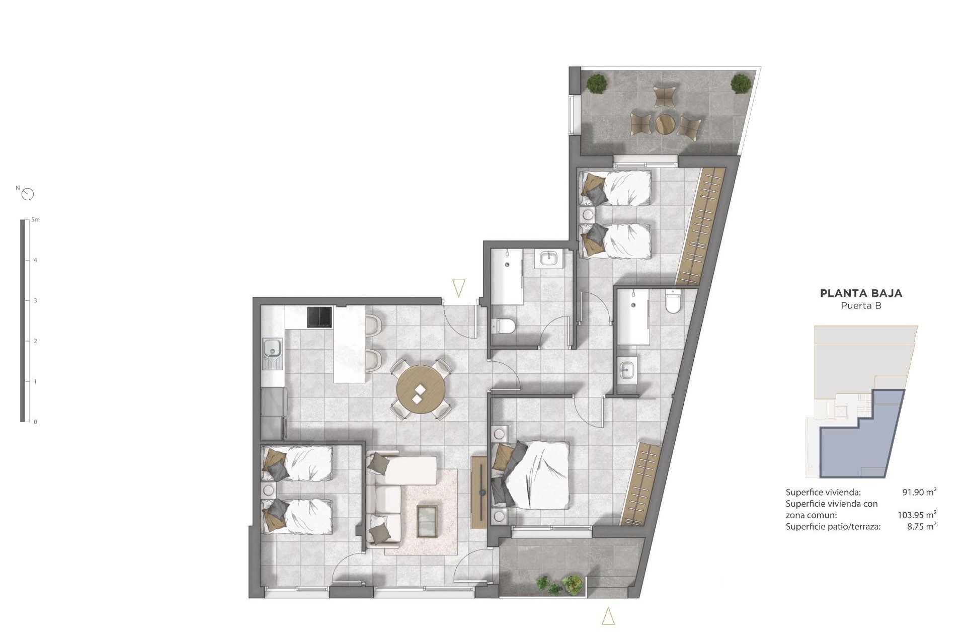 Nieuwbouw - Appartement - Guardamar del Segura - Pueblo