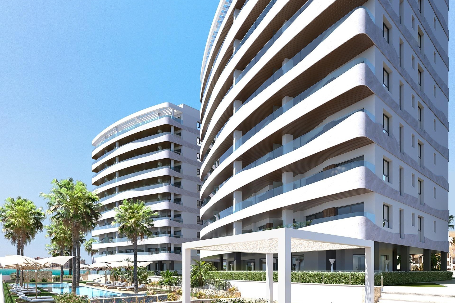 Nieuwbouw - Appartement - La Manga del Mar Menor - 1ª Linea Del Mar Mediterraneo