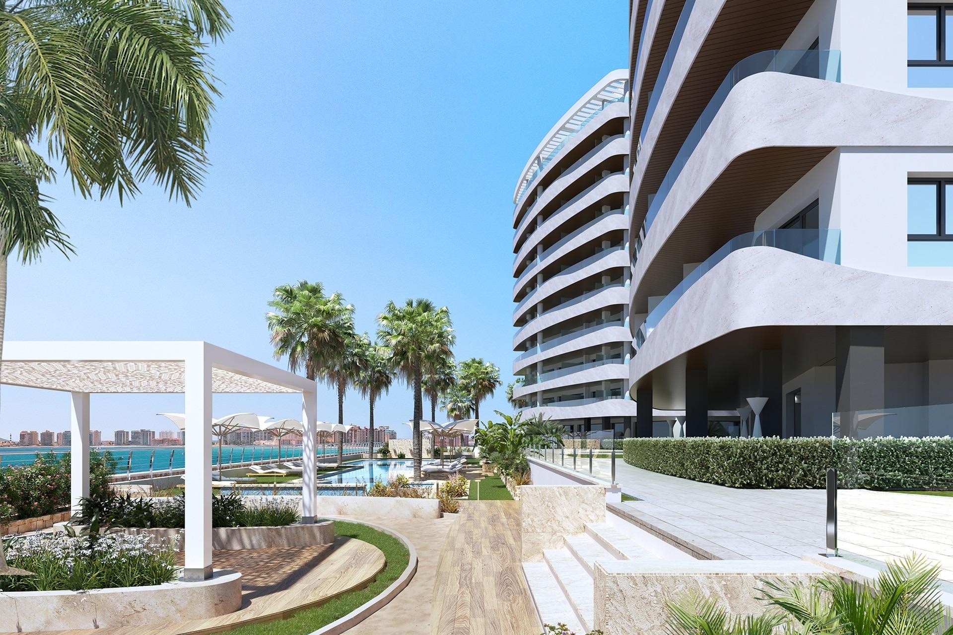 Nieuwbouw - Appartement - La Manga del Mar Menor - 1ª Linea Del Mar Mediterraneo