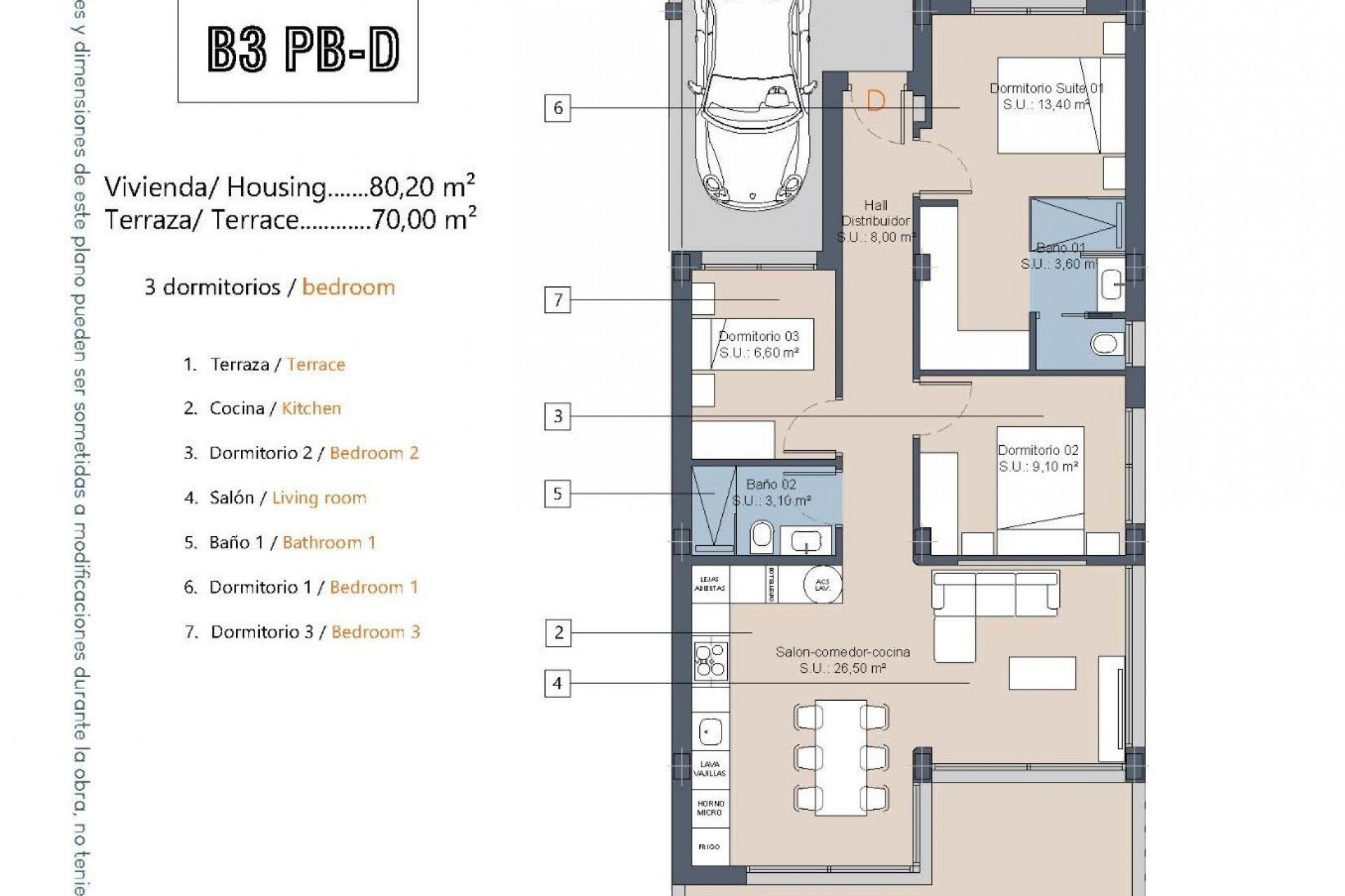 Nieuwbouw - Appartement - Los Alcazares - Serena Golf