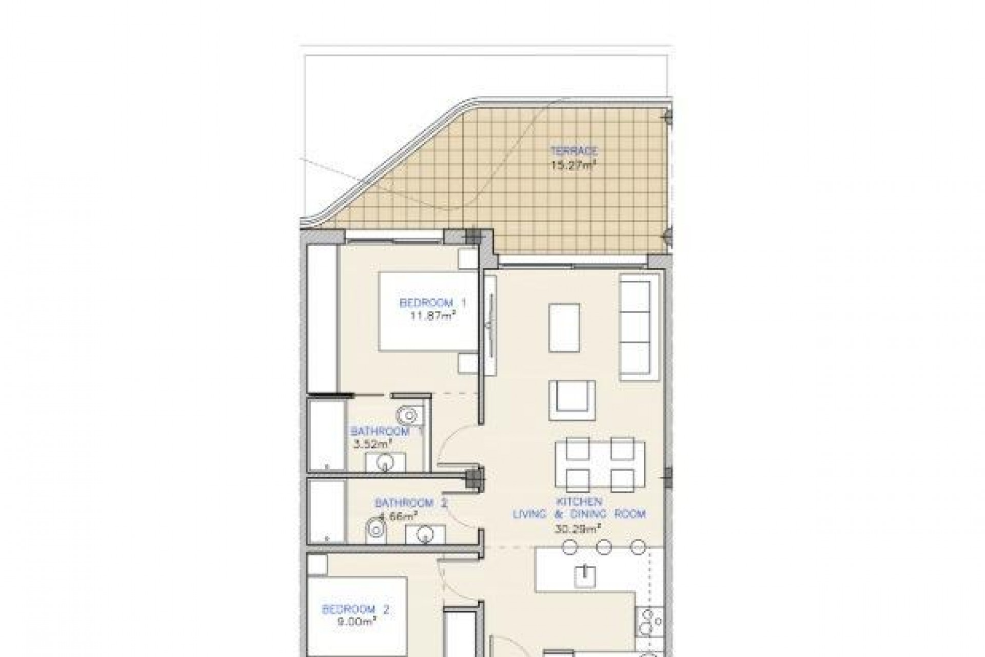 Nieuwbouw - Appartement - Los Alcazares - Serena Golf