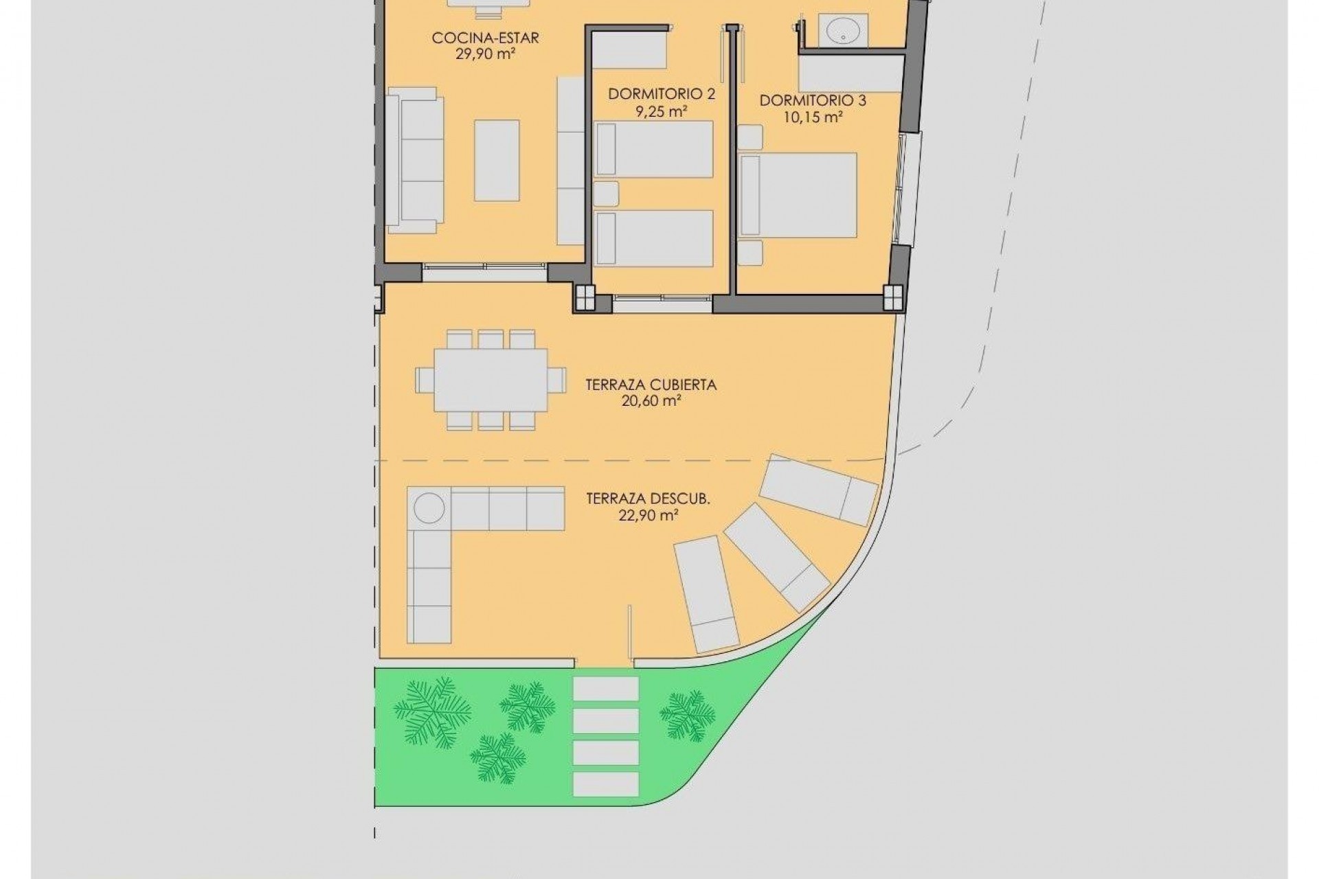 Nieuwbouw - Appartement - Los Alcazares - Serena Golf