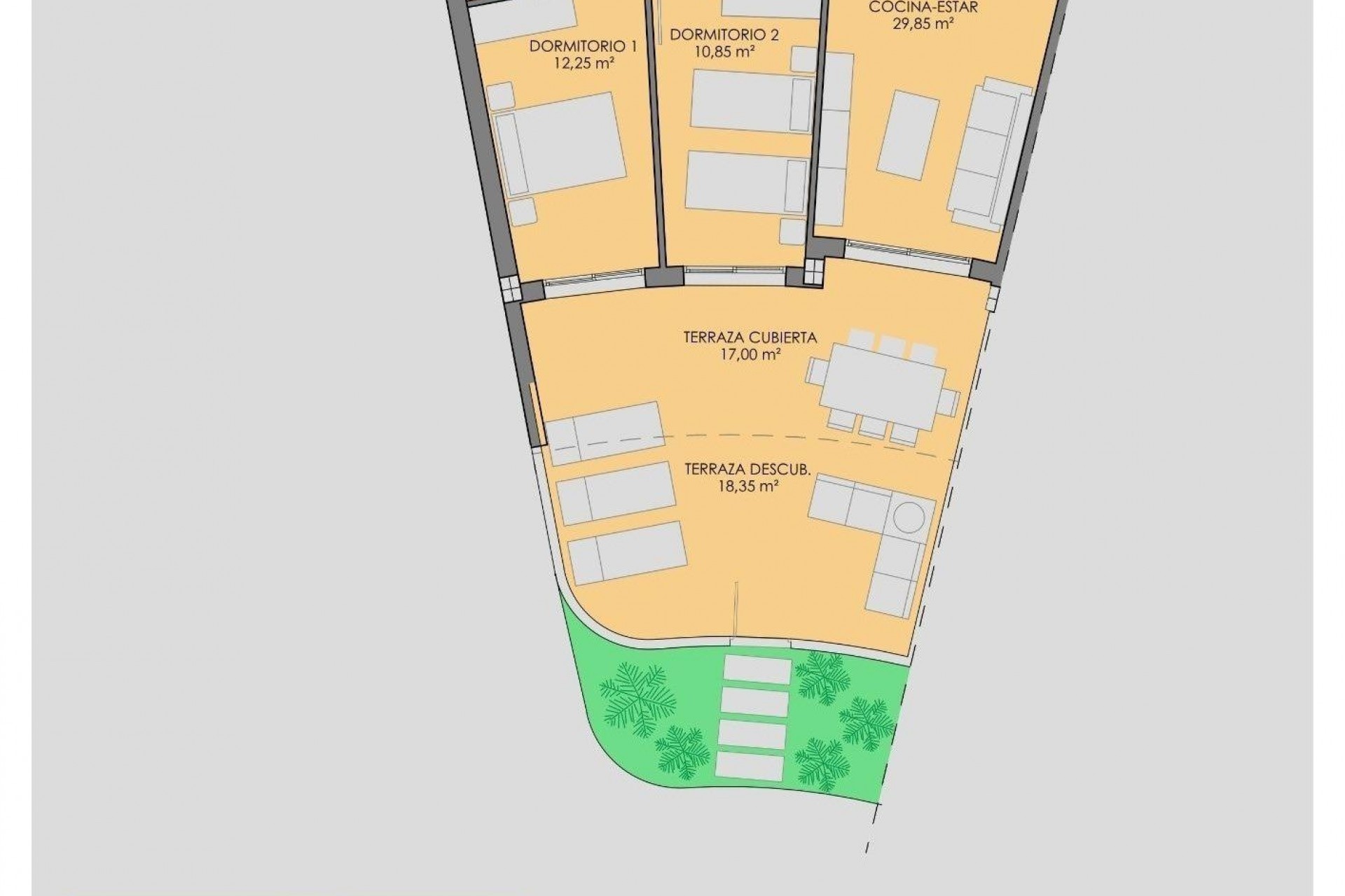 Nieuwbouw - Appartement - Los Alcazares - Serena Golf