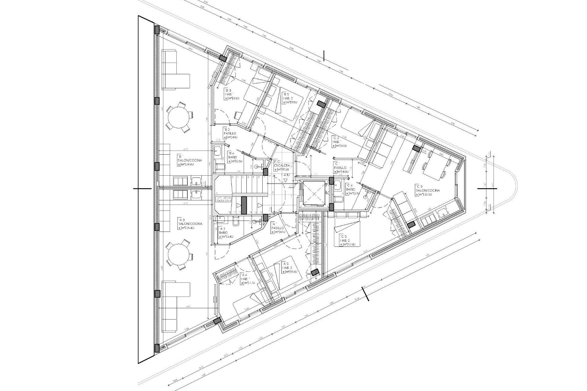 Nieuwbouw - Appartement - Mazarrón - pueblo