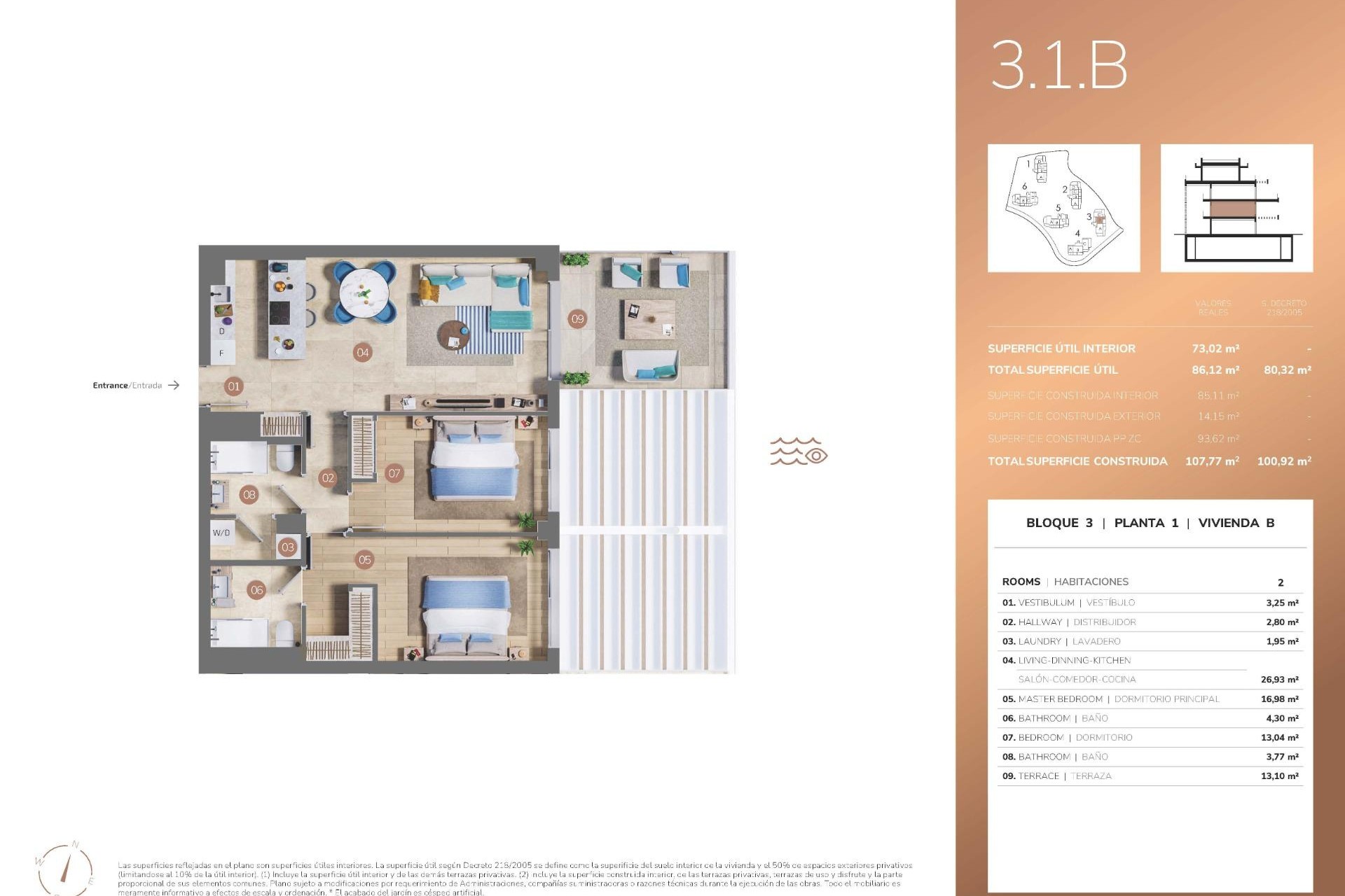 Nieuwbouw - Appartement - Mijas - Cerrado del Aguila Golf and Resort