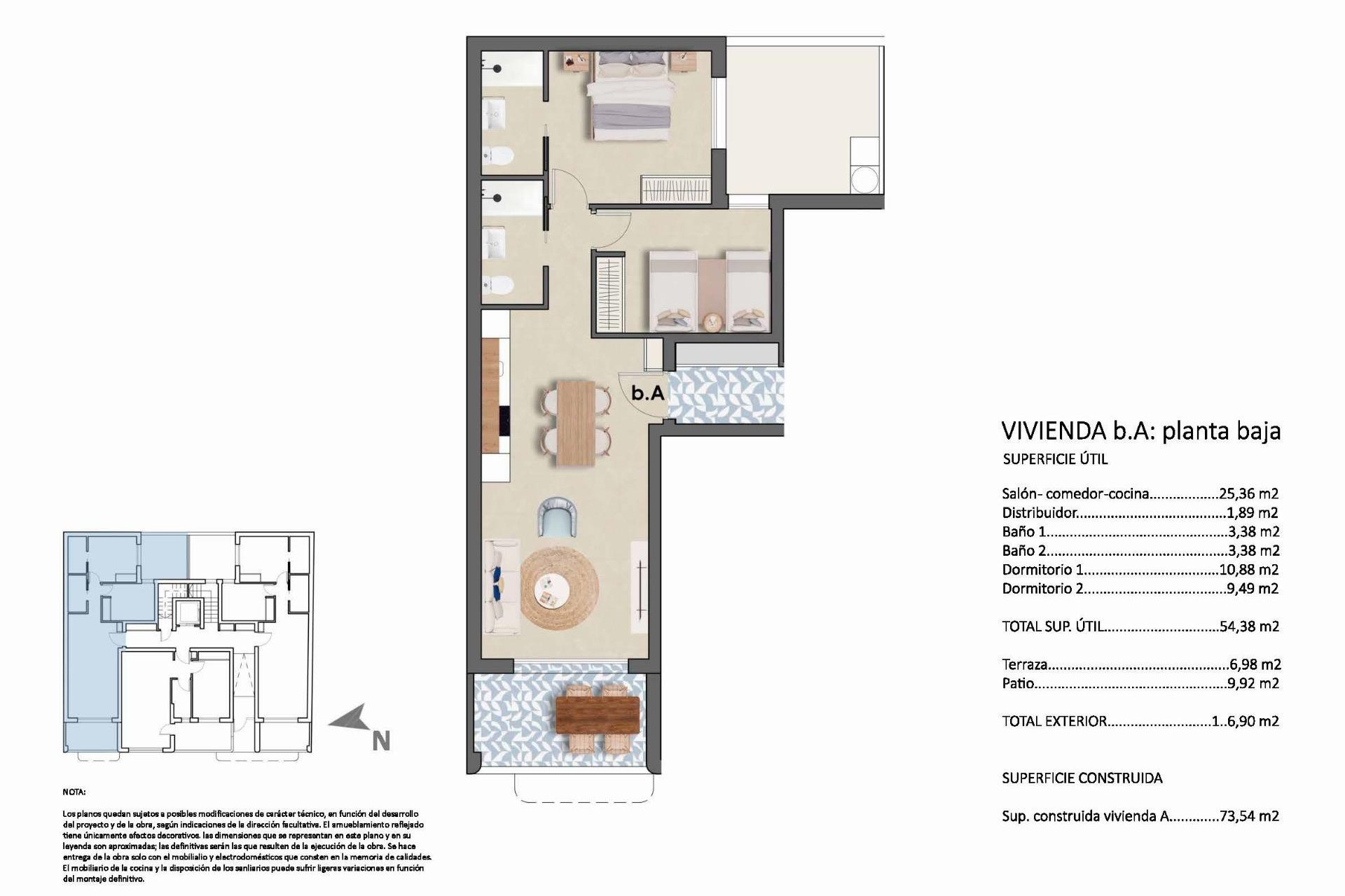 Nieuwbouw - Appartement - Pilar de la Horadada - Torre De La Horadada