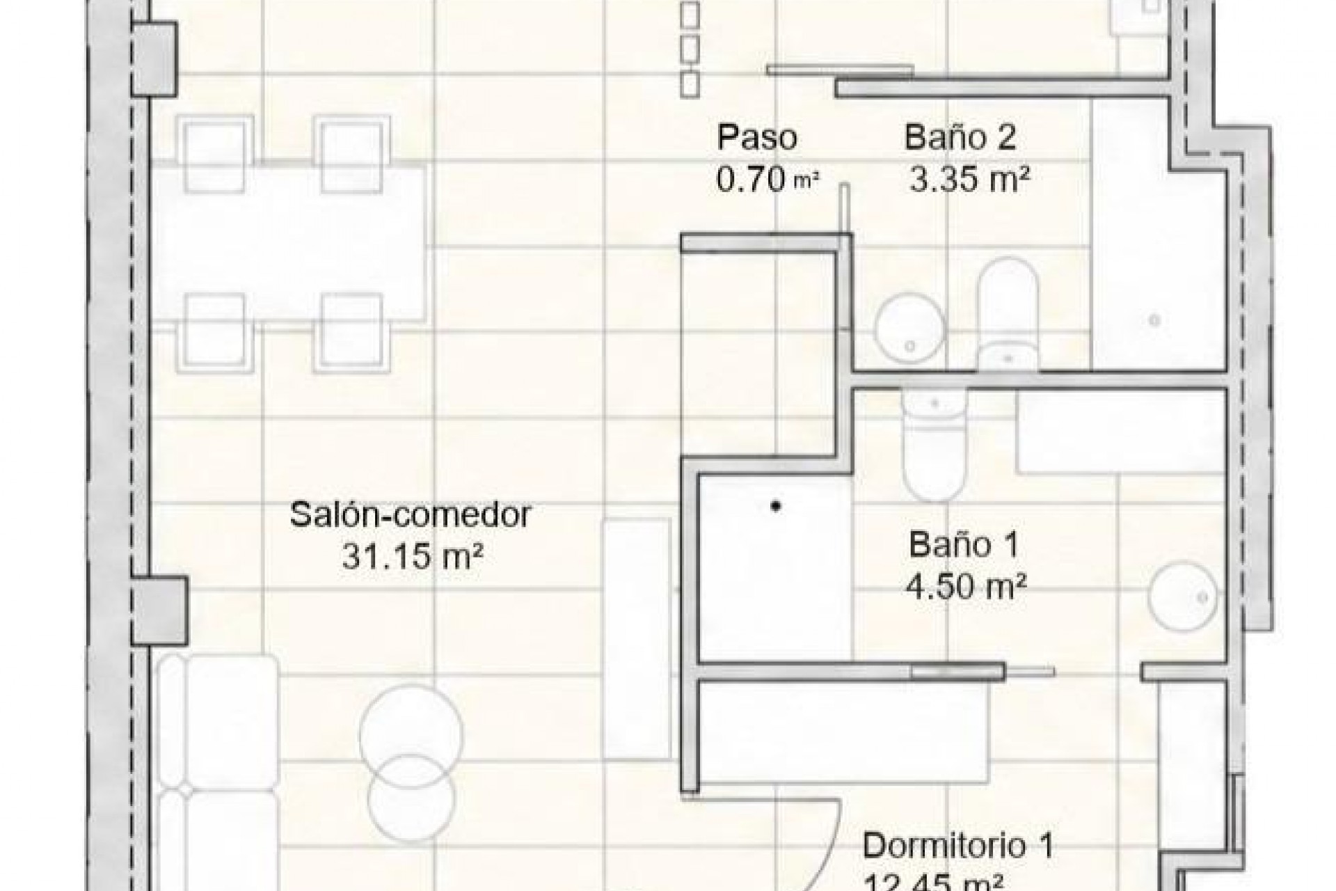 Nieuwbouw - Appartement - San Javier - pueblo