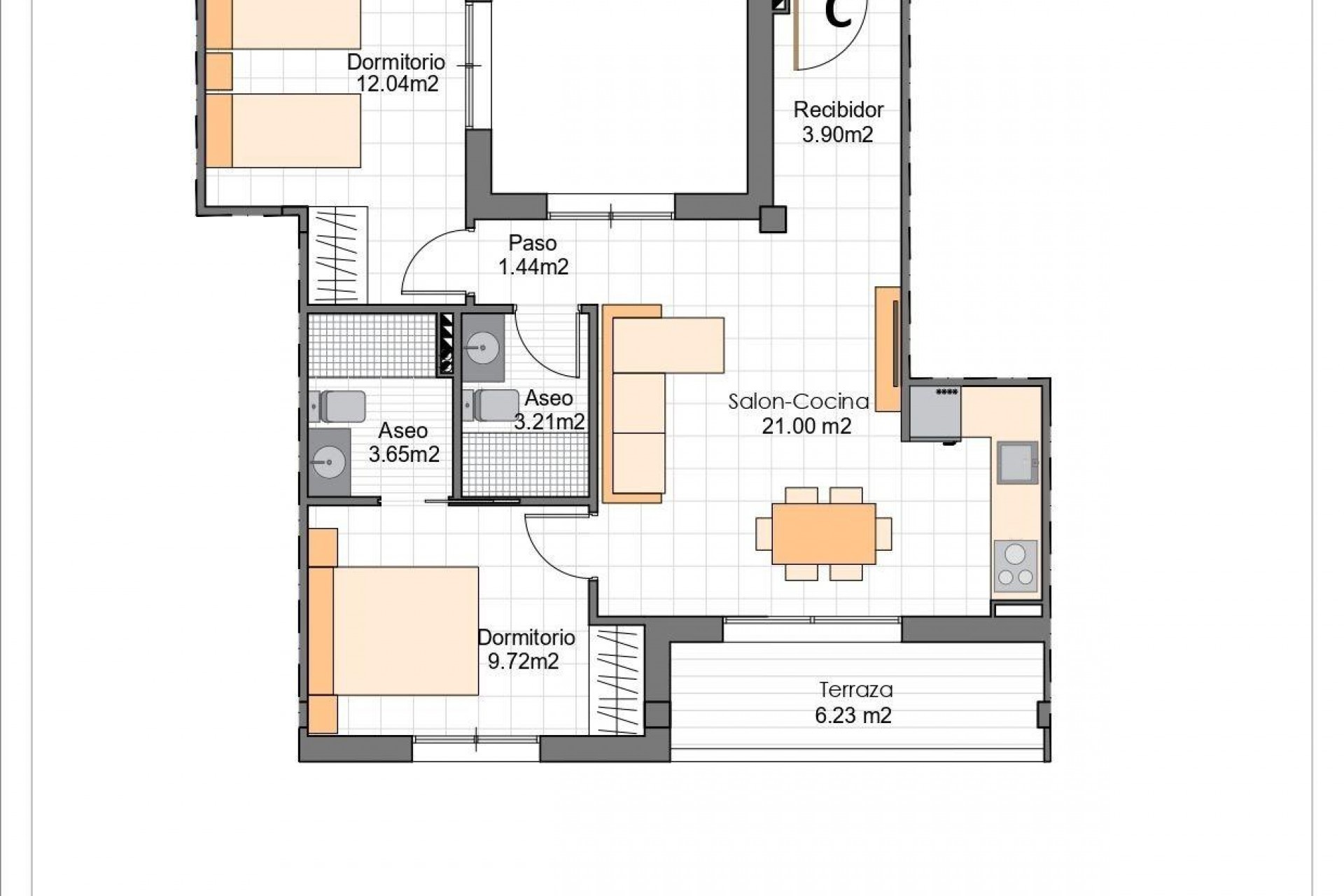 Nieuwbouw - Appartement - San Pedro del Pinatar - Lo Pagan