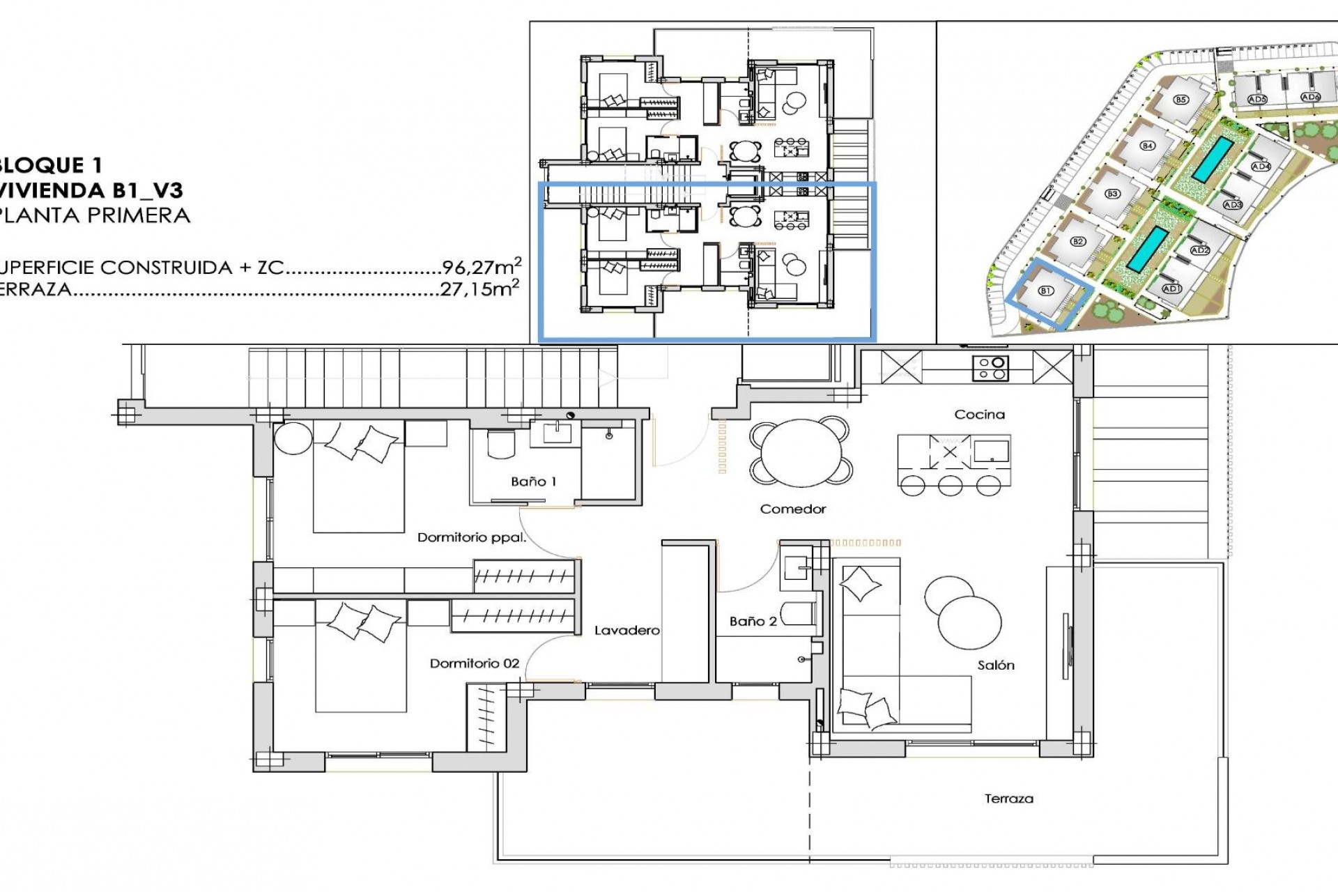 Nieuwbouw - Appartement - Torre Pacheco - Santa Rosalia Lake And Life Resort